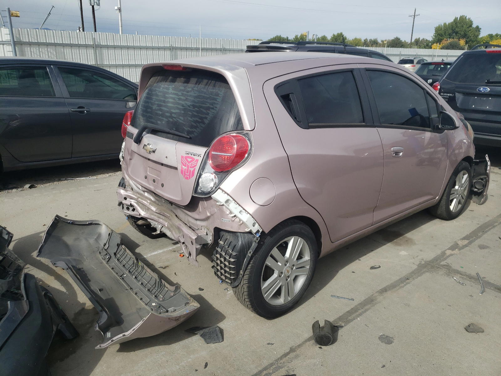Photo 4 from auction – 2013 CHEVROLET SPARK LS with VIN KL8CB6S98DC581153