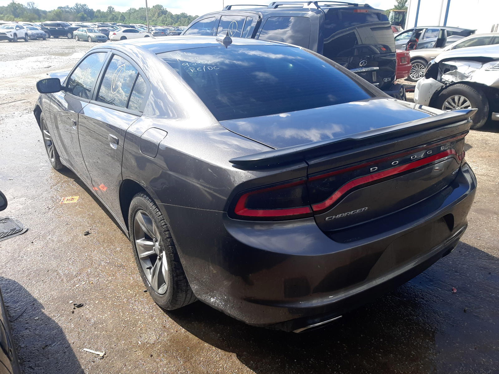 Photo 3 from auction – 2016 DODGE CHARGER SX with VIN 2C3CDXHG7GH178414