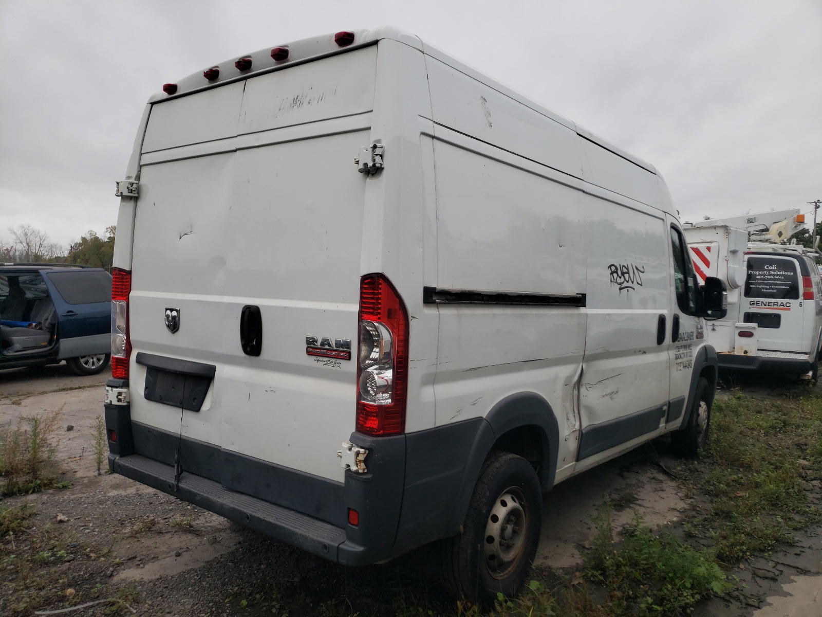 Photo 4 from auction – 2015 RAM PROMASTER with VIN 3C6TRVBG8FE513661