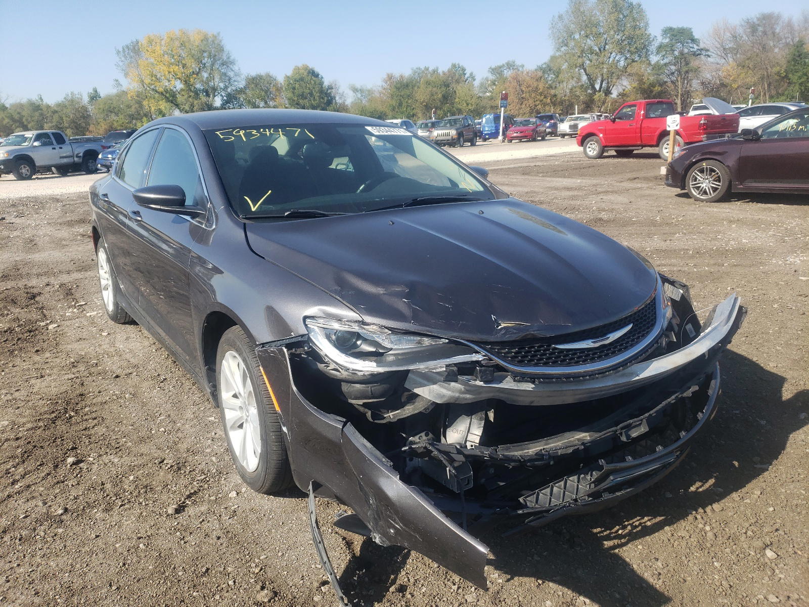 CHRYSLER 200 LX 2016 with VIN 1C3CCCFB5GN195108 - Photo from auction
