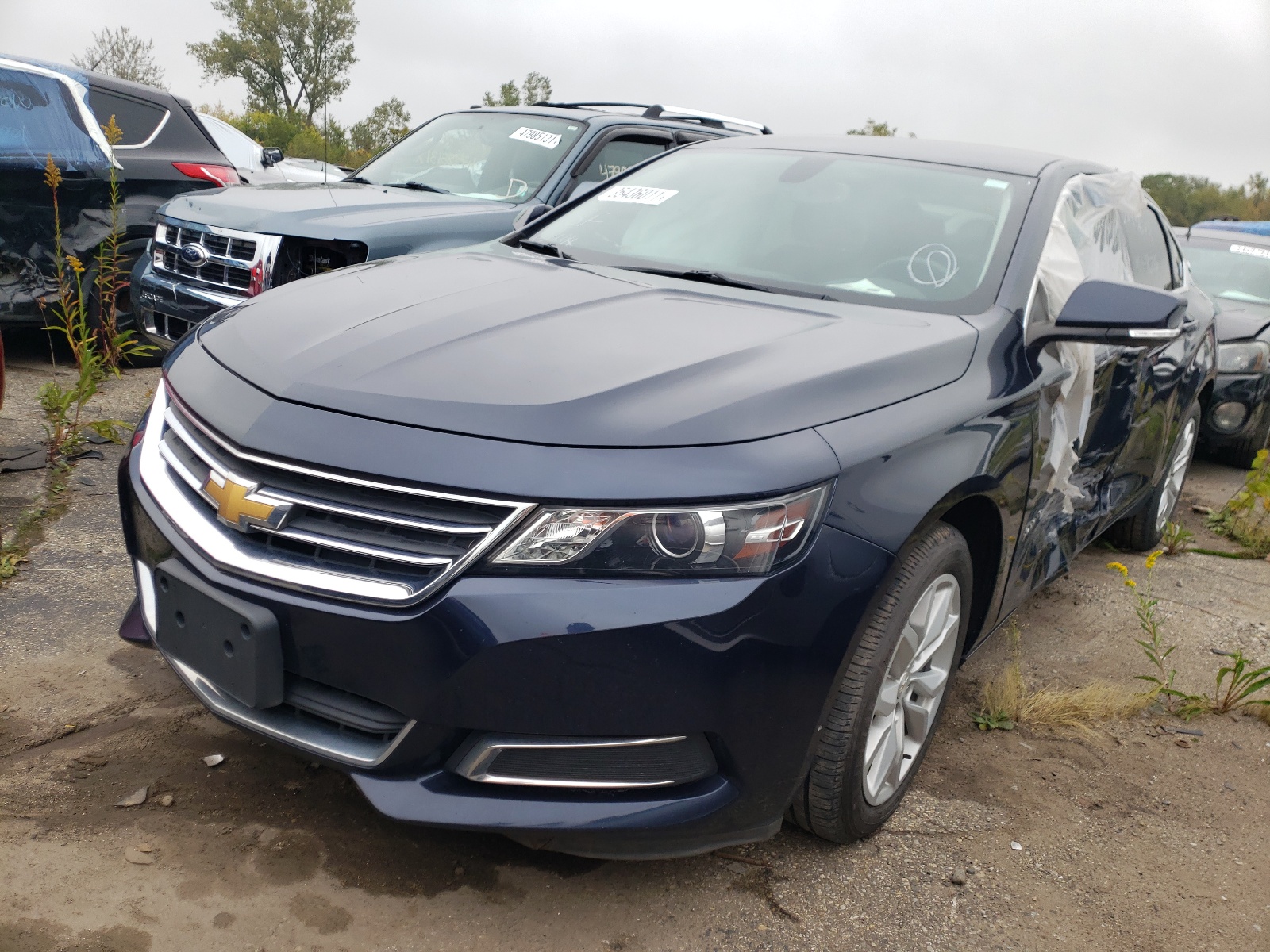 Photo 2 from auction – 2017 CHEVROLET IMPALA LT with VIN 1G1105SA9HU186156