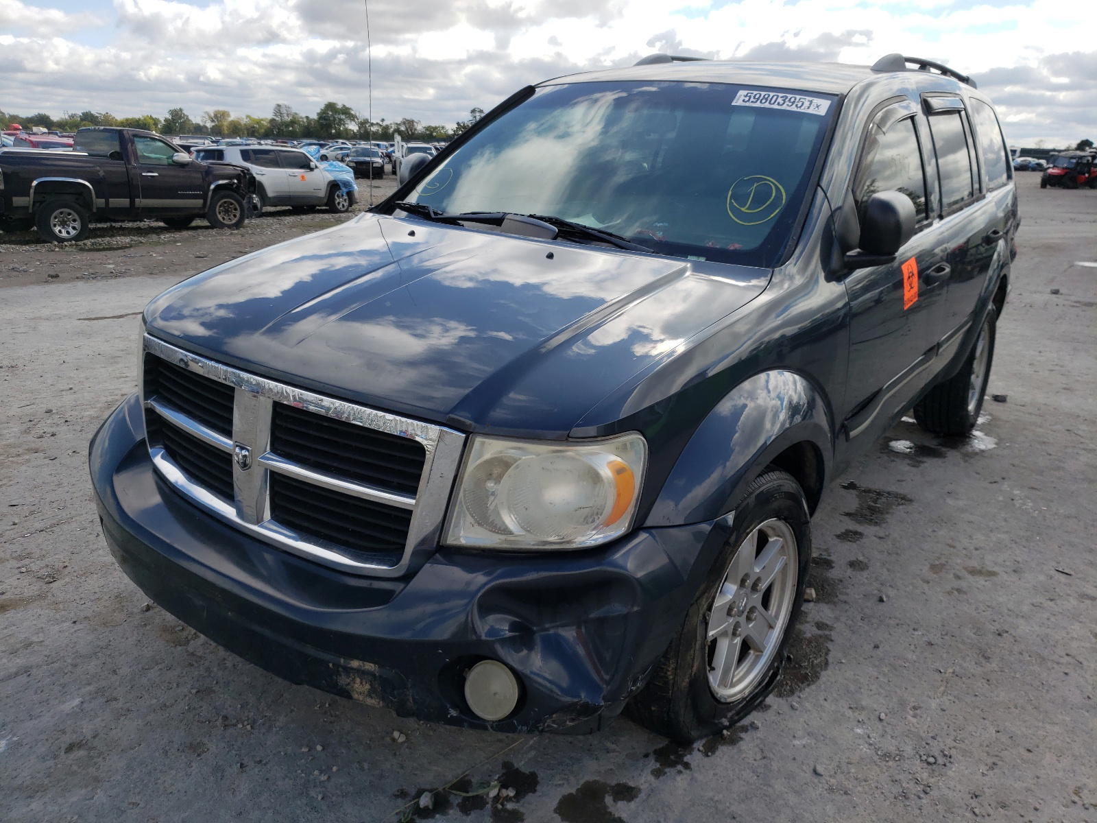 Photo 2 from auction – 2008 DODGE DURANGO SL with VIN 1D8HB48N68F110226
