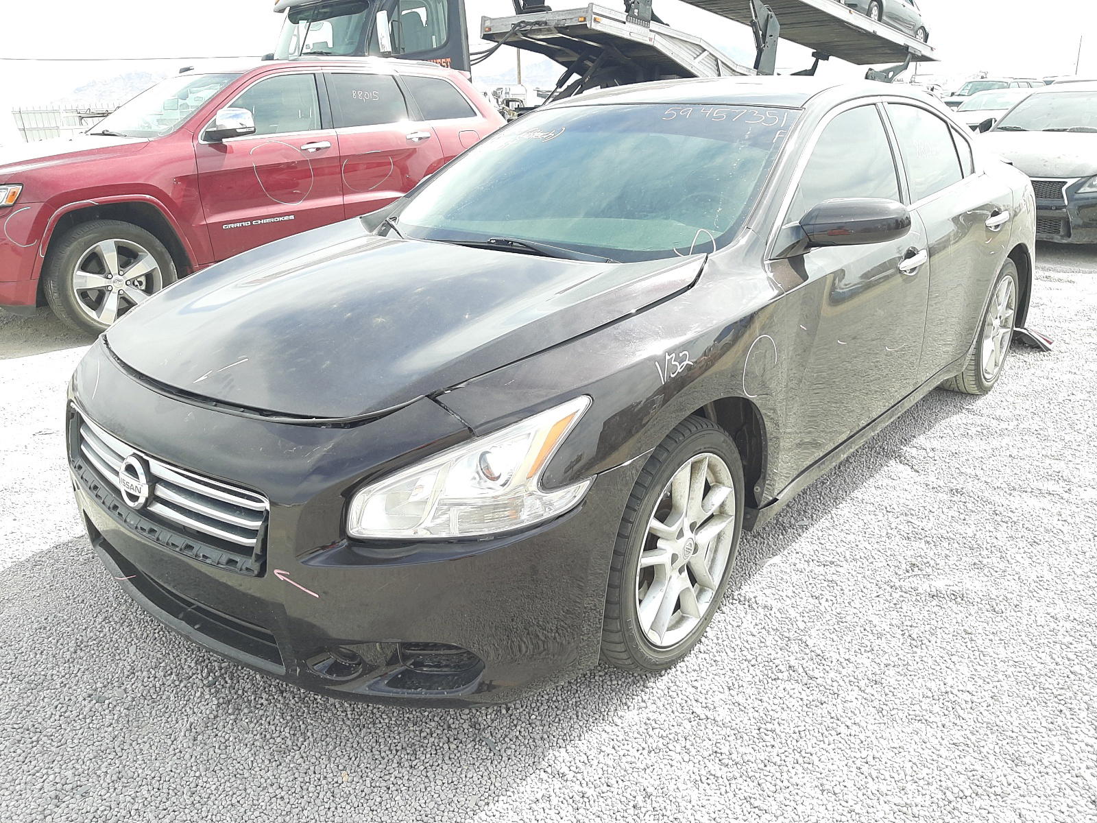 Photo 2 from auction – 2014 NISSAN MAXIMA S with VIN 1N4AA5AP5EC460258