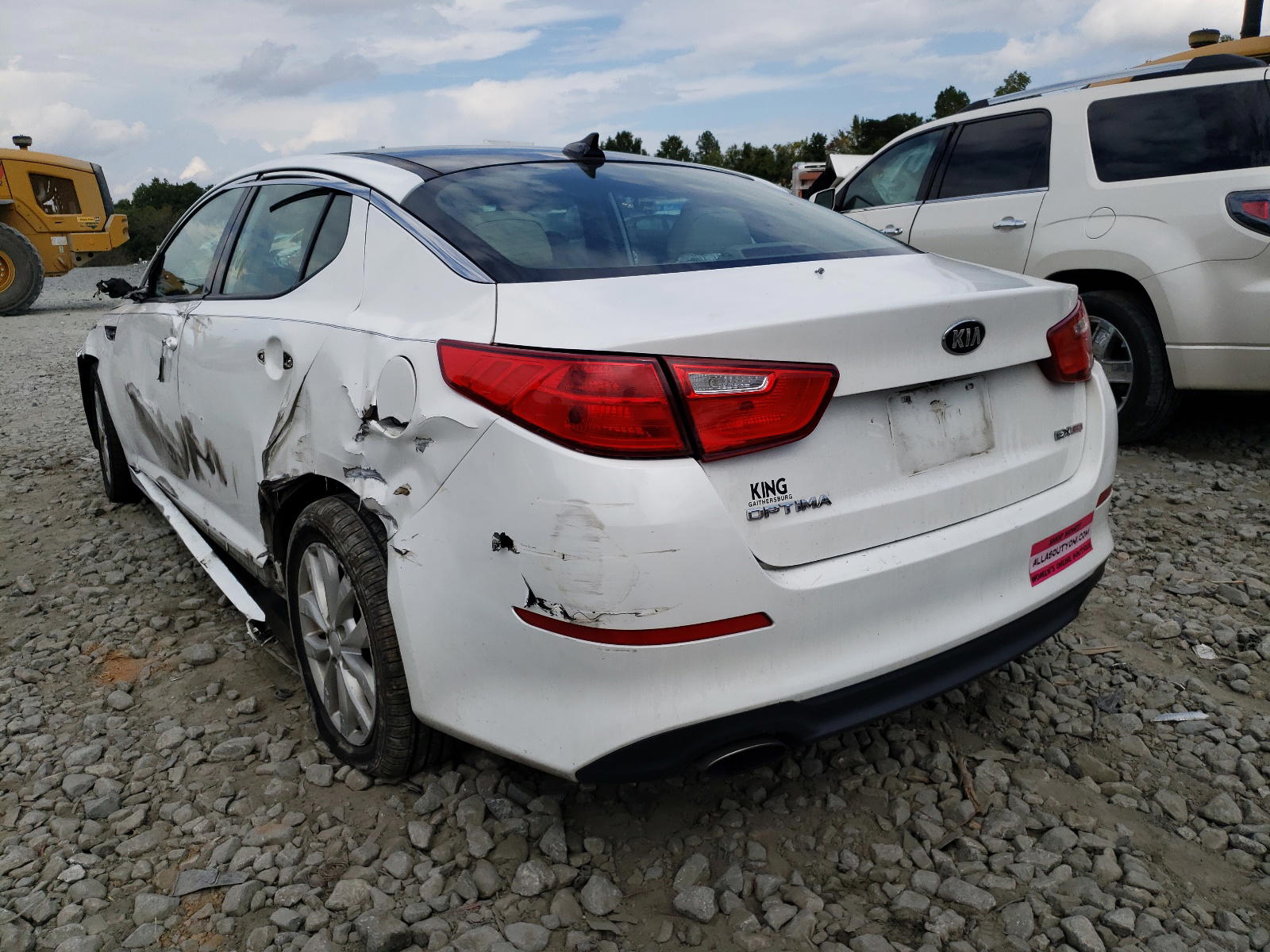 Photo 3 from auction – 2015 KIA OPTIMA EX with VIN 5XXGN4A78FG443166