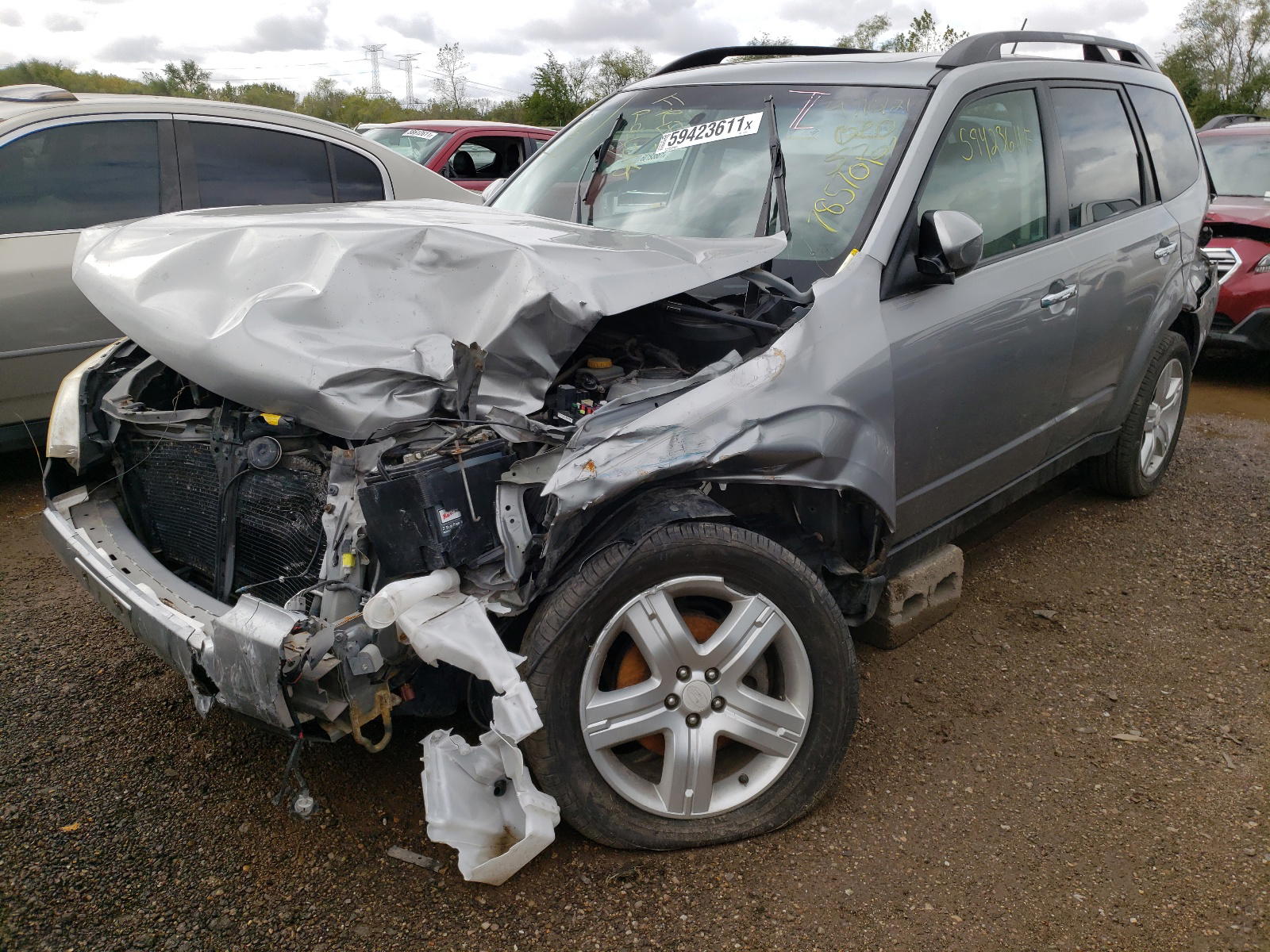 Photo 2 from auction – 2009 SUBARU FORESTER 2 with VIN JF2SH63619H785701