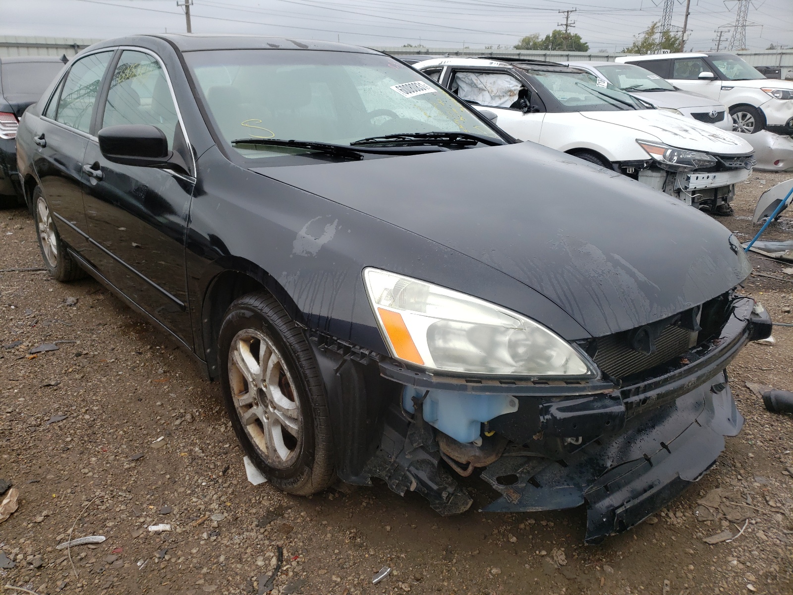 Photo 1 from auction – 2007 HONDA ACCORD EX with VIN 1HGCM56757A190192