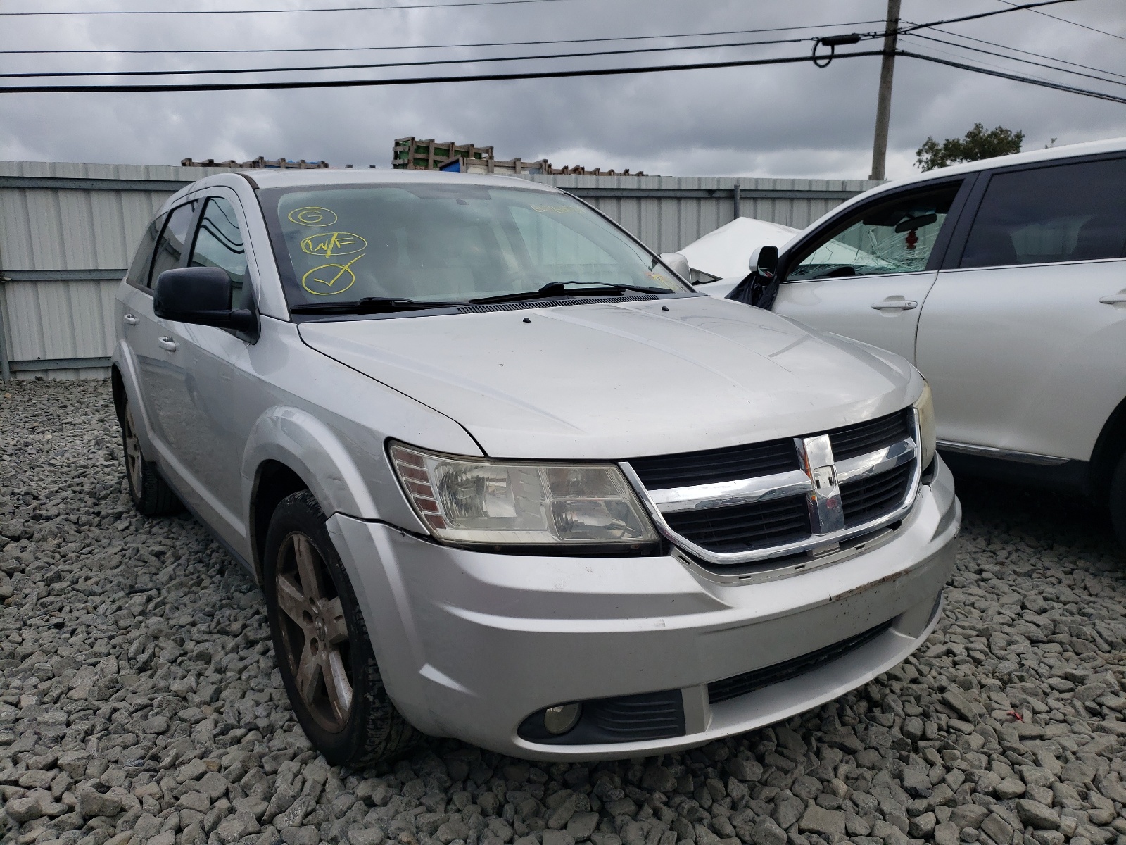 DODGE JOURNEY SX 2009 with VIN 3D4GG57VX9T153738 - Photo from auction