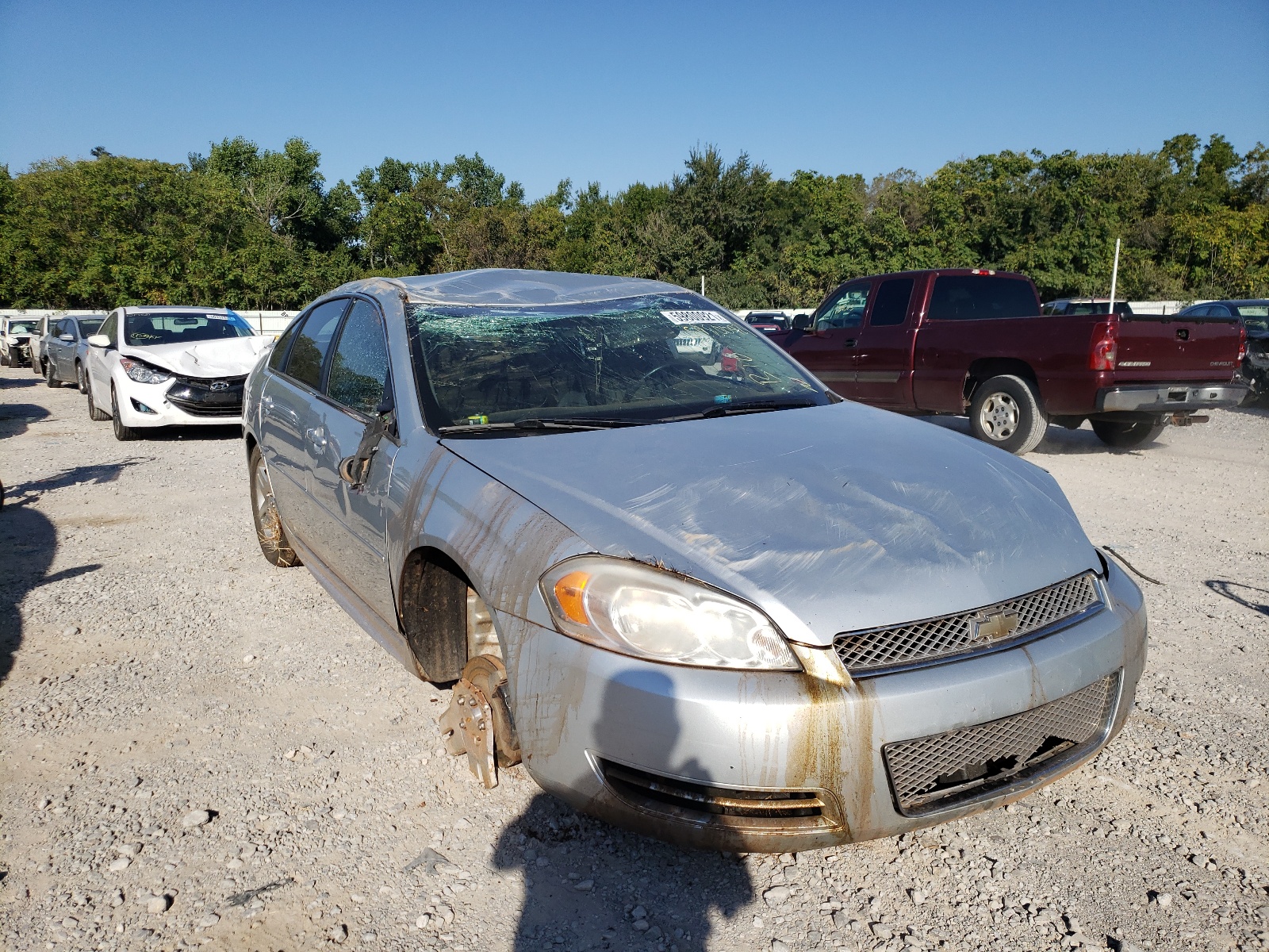 CHEVROLET IMPALA LT 2012 with VIN 2G1WG5E3XC1163908 - Photo from auction