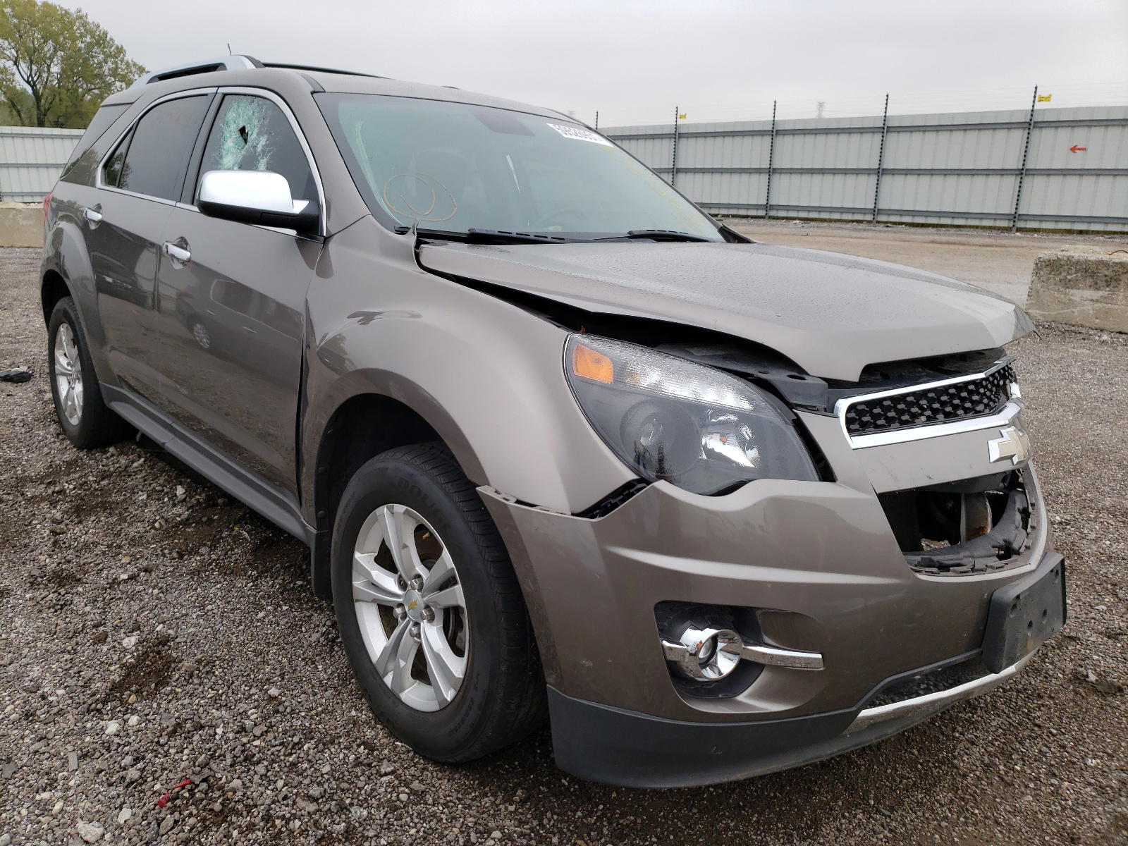 CHEVROLET EQUINOX LT 2012 with VIN 2GNFLGEK4C6210155 - Photo from auction