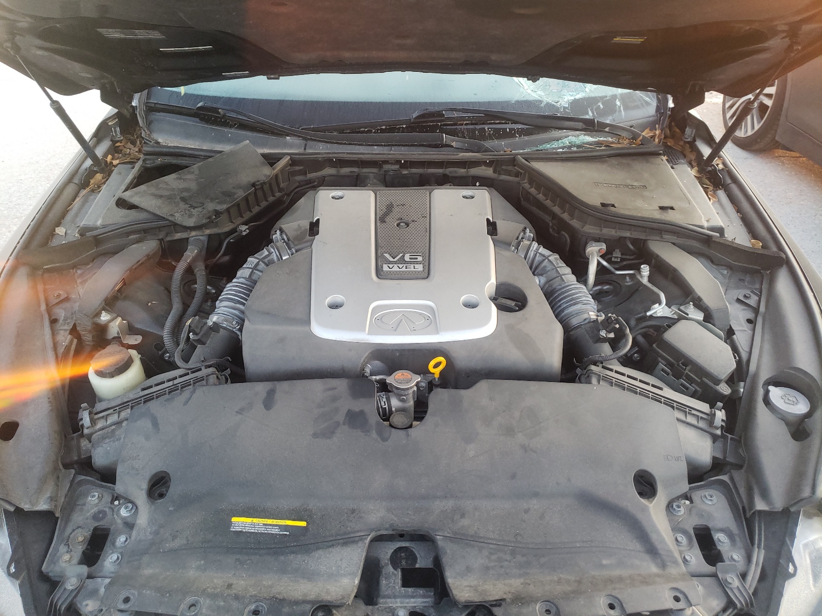 Photo 7 from auction – 2015 INFINITI Q50 BASE with VIN JN1BV7AP3FM358633