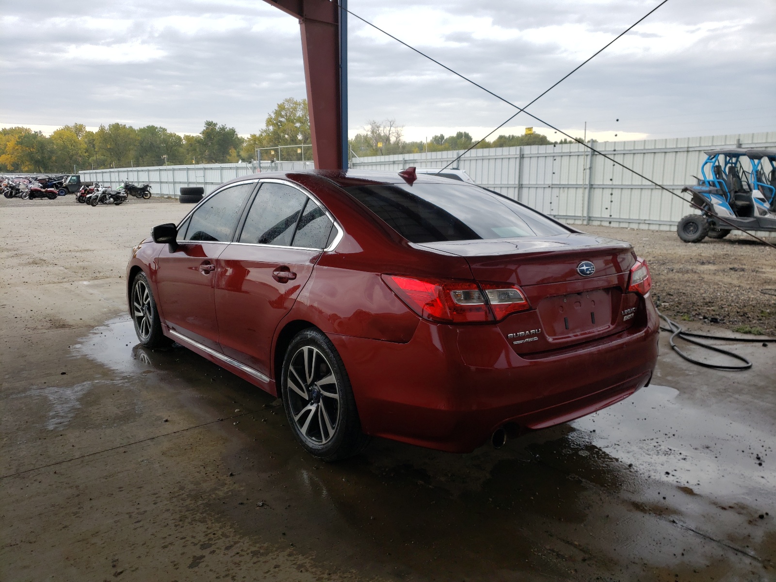 Photo 3 from auction – 2017 SUBARU LEGACY SPO with VIN 4S3BNAS60H3017568