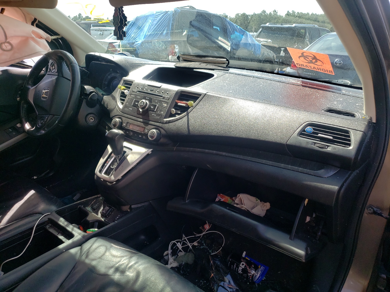 Photo 9 from auction – 2012 HONDA CR-V EXL with VIN 5J6RM3H74CL031148