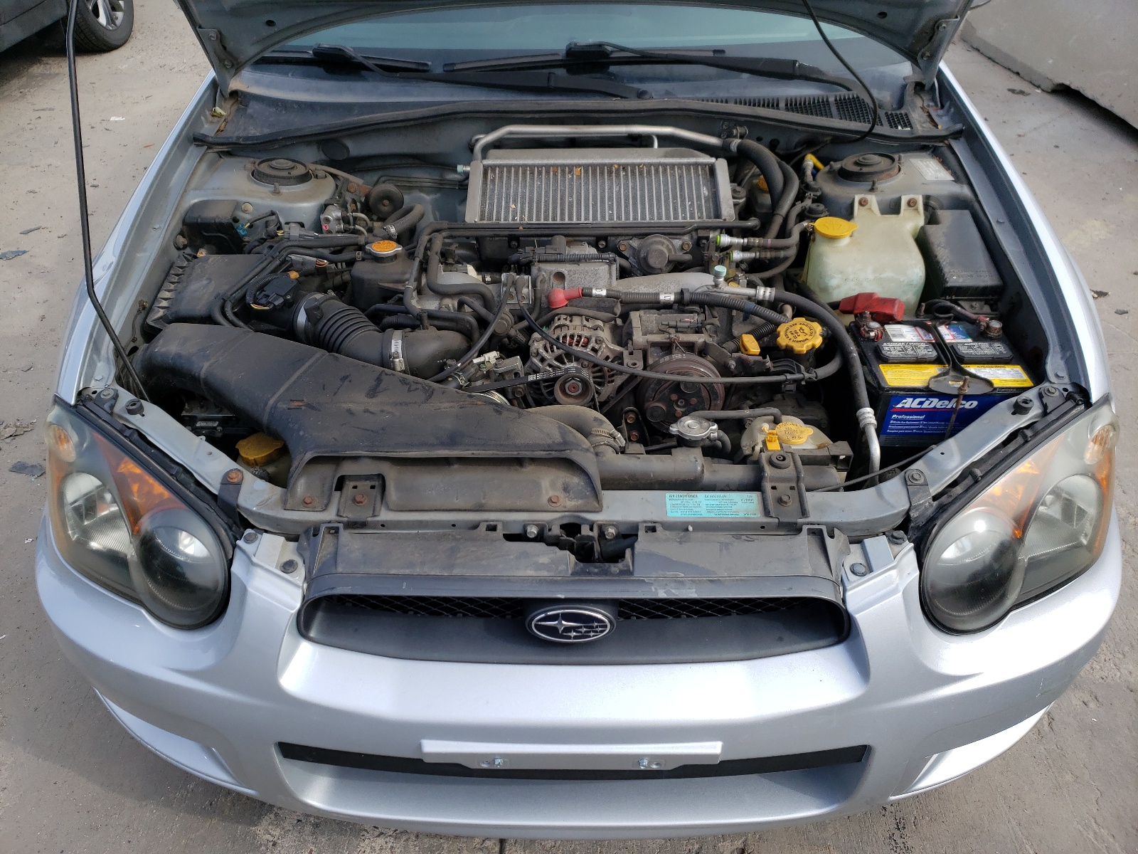 Photo 7 from auction – 2005 SUBARU IMPREZA WR with VIN JF1GD29635G518954