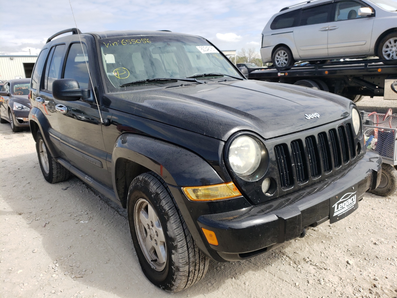 JEEP LIBERTY SP 2007 with VIN 1J4GL48K67W655056 - Photo from auction