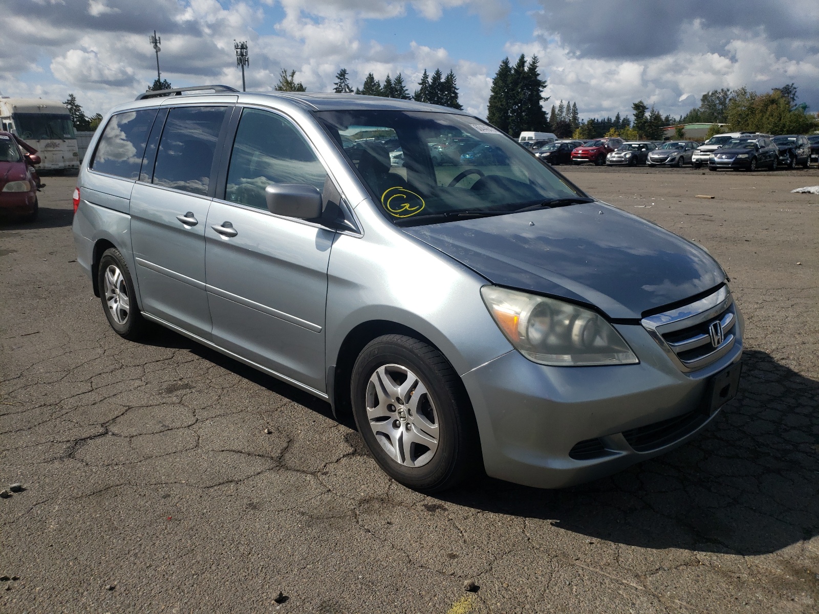 Photo 1 from auction – 2006 HONDA ODYSSEY EX with VIN 5FNRL38746B114725