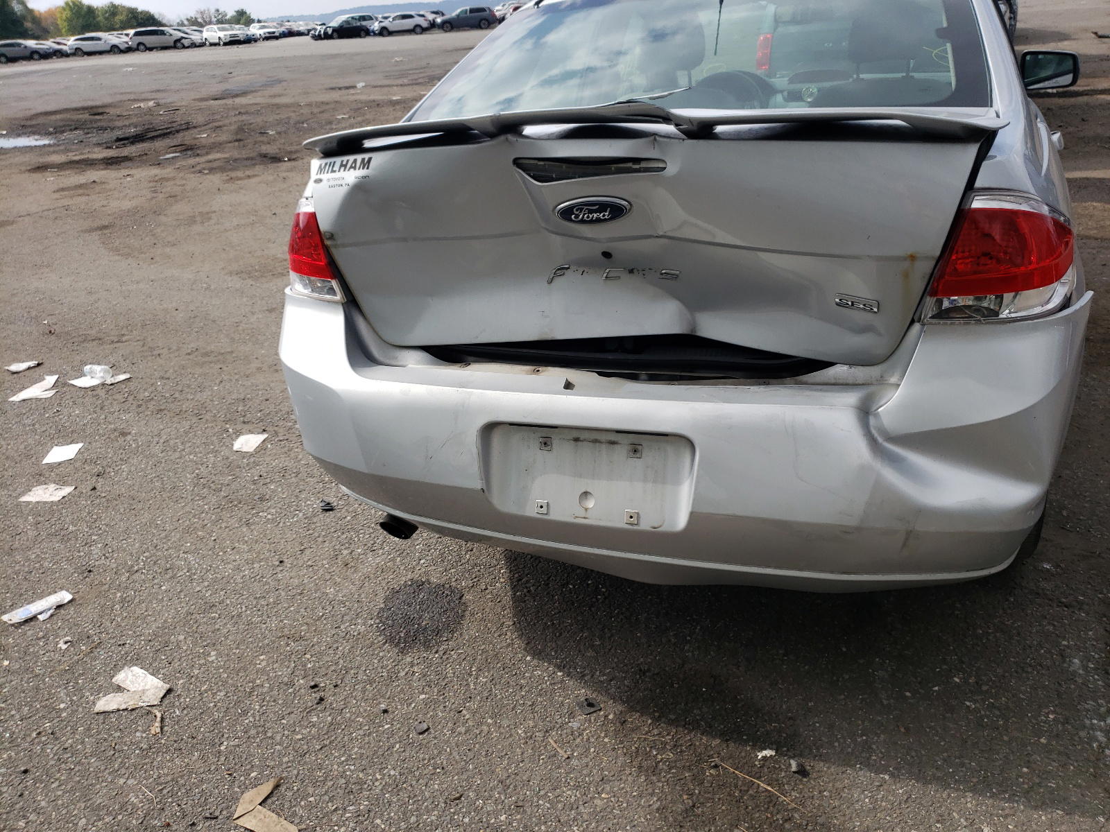 Photo 9 from auction – 2008 FORD FOCUS SE with VIN 1FAHP35N98W164592