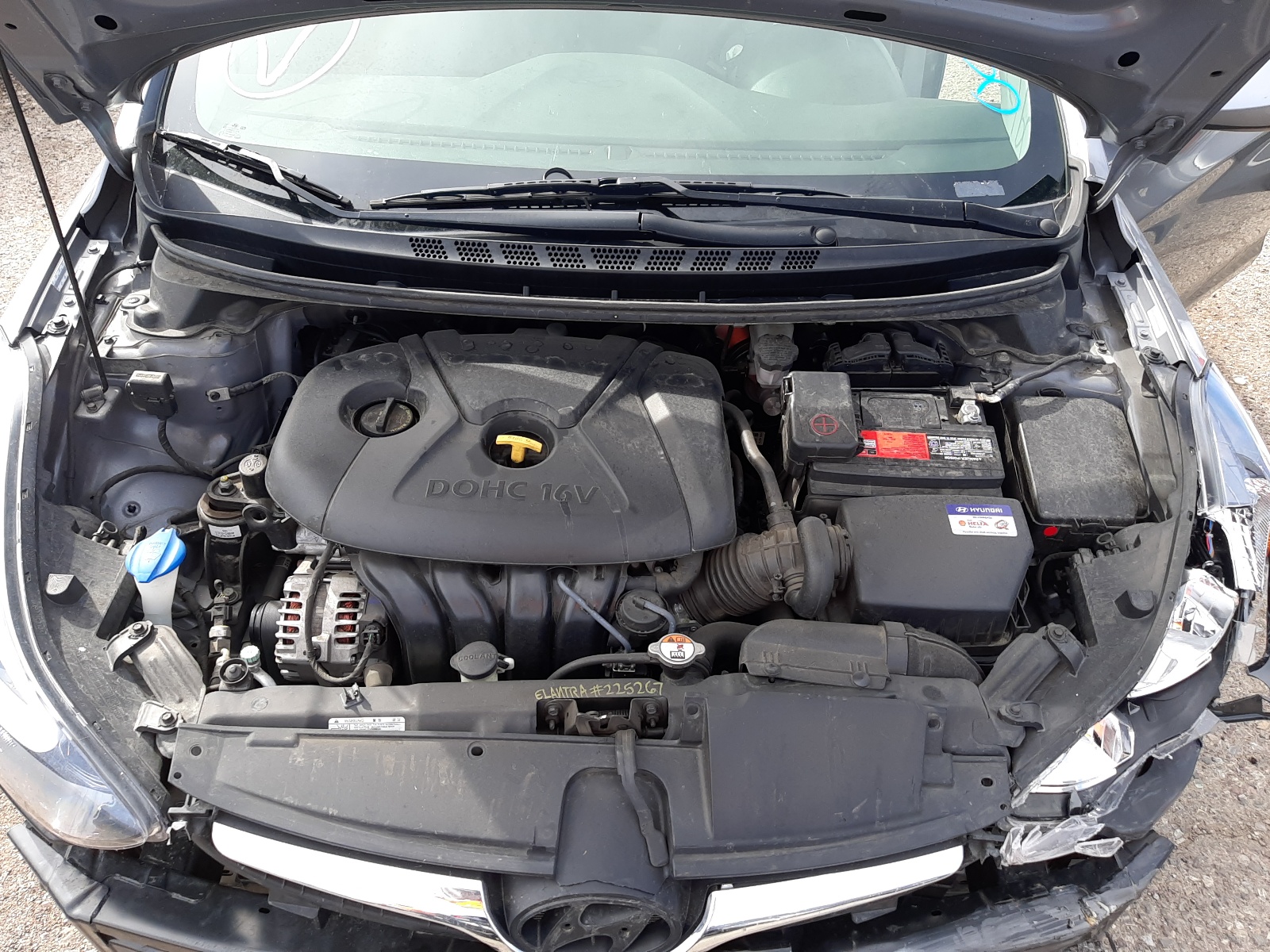 Photo 7 from auction – 2014 HYUNDAI ELANTRA SE with VIN KMHDH4AE3EU091739