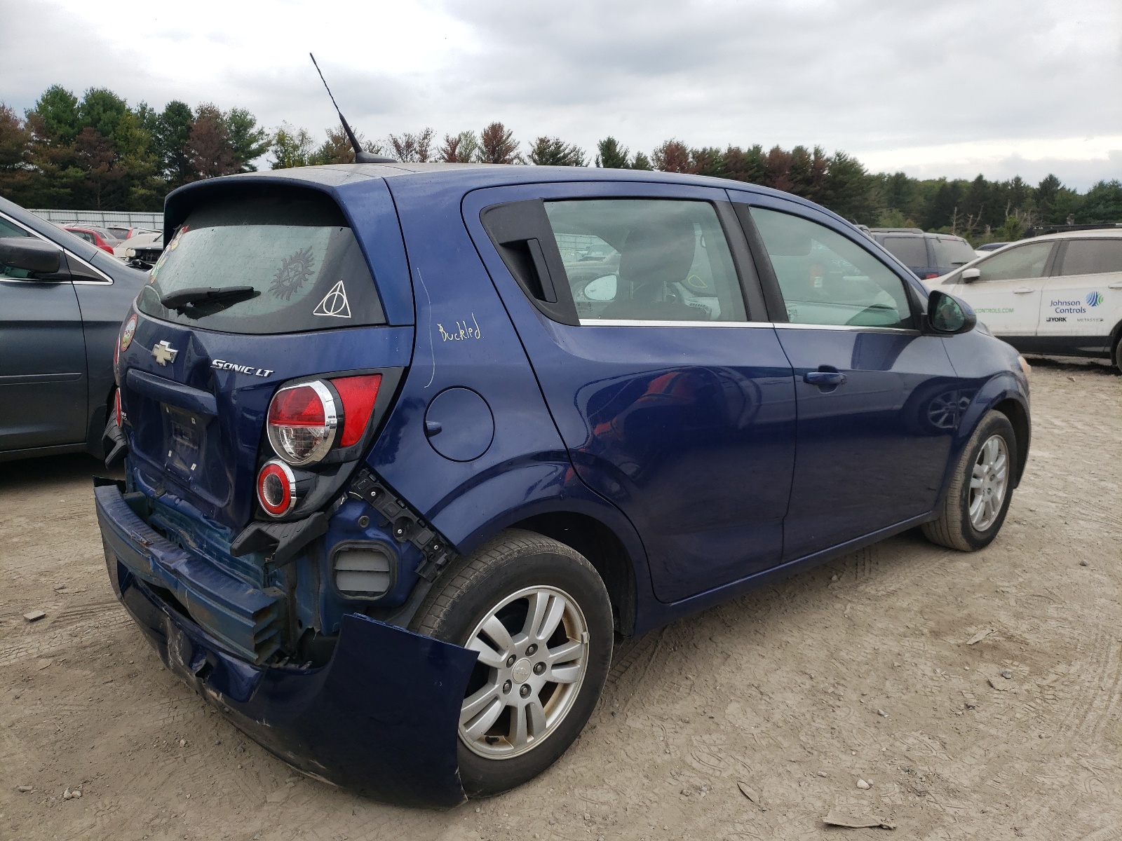 Photo 4 from auction – 2013 CHEVROLET SONIC LT with VIN 1G1JC6SG7D4219134