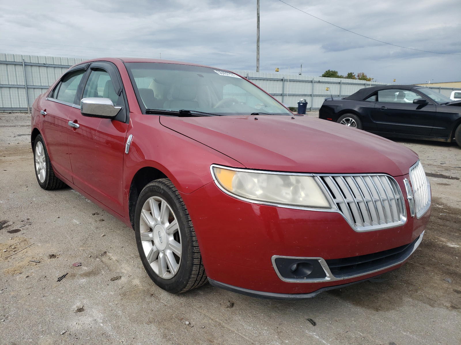 LINCOLN MKZ 2010 with VIN 3LNHL2GC8AR613373 - Photo from auction