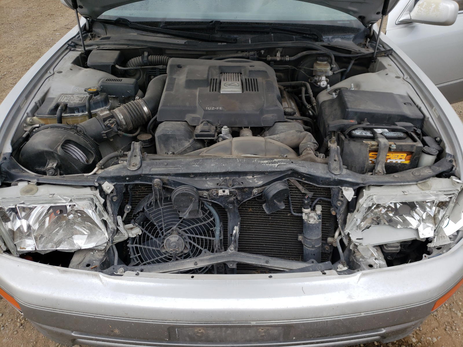 Photo 7 from auction – 1997 LEXUS LS 400 with VIN JT8BH28FXV0072741