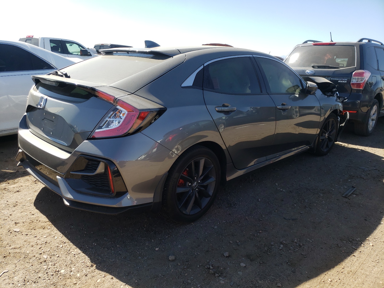 Photo 4 from auction – 2020 HONDA CIVIC EX with VIN SHHFK7H63LU203023