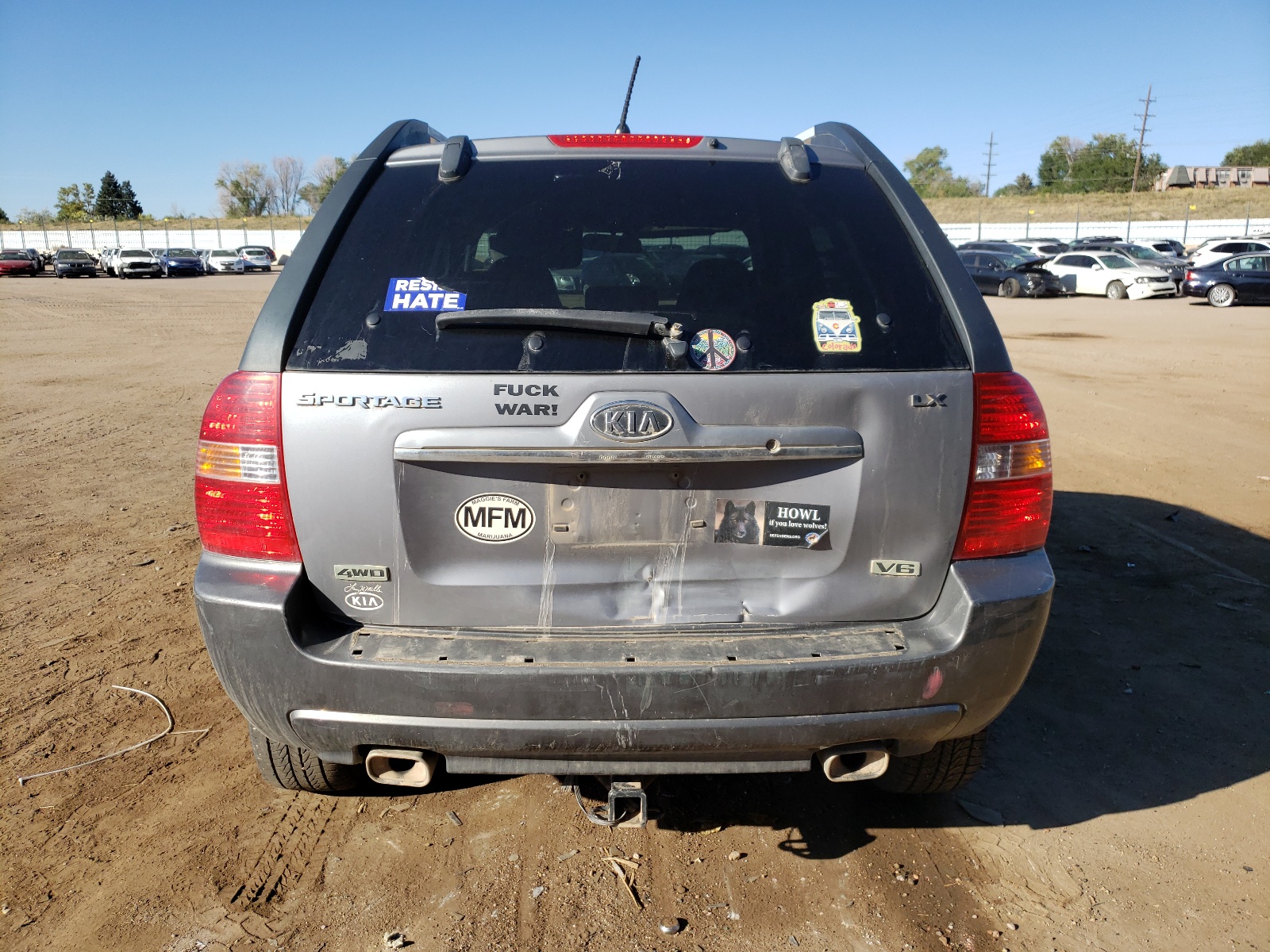 Photo 9 from auction – 2008 KIA SPORTAGE E with VIN KNDJE723087521261