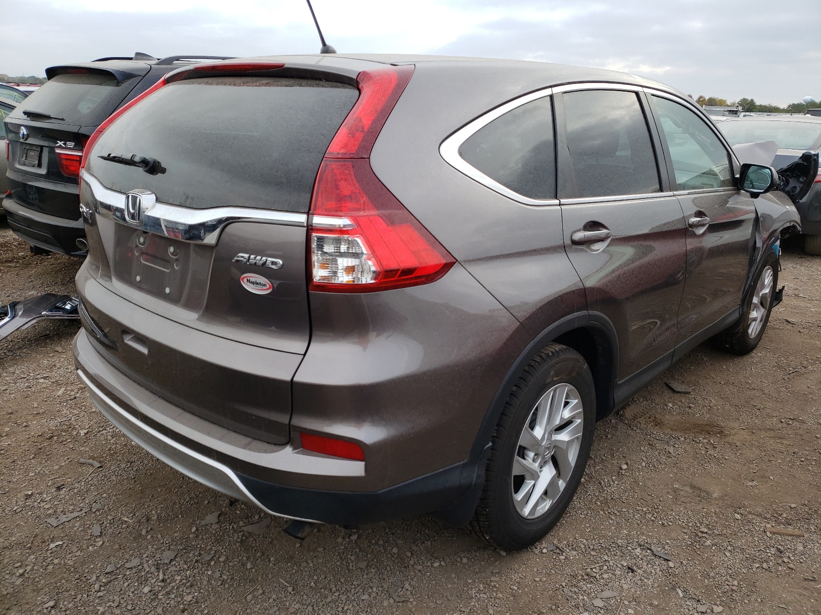Photo 4 from auction – 2016 HONDA CR-V EX with VIN 5J6RM4H59GL076077