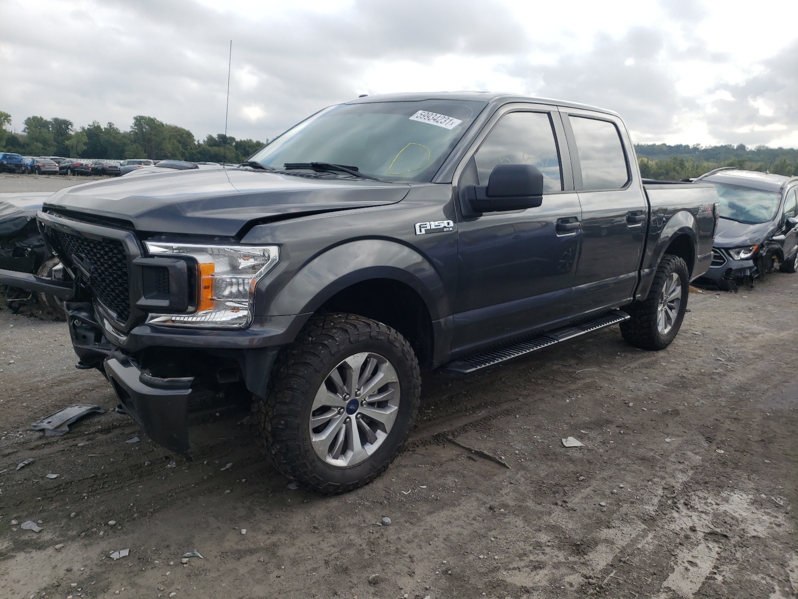 Photo 2 from auction – 2018 FORD F150 SUPER with VIN 1FTEW1E51JKE36800