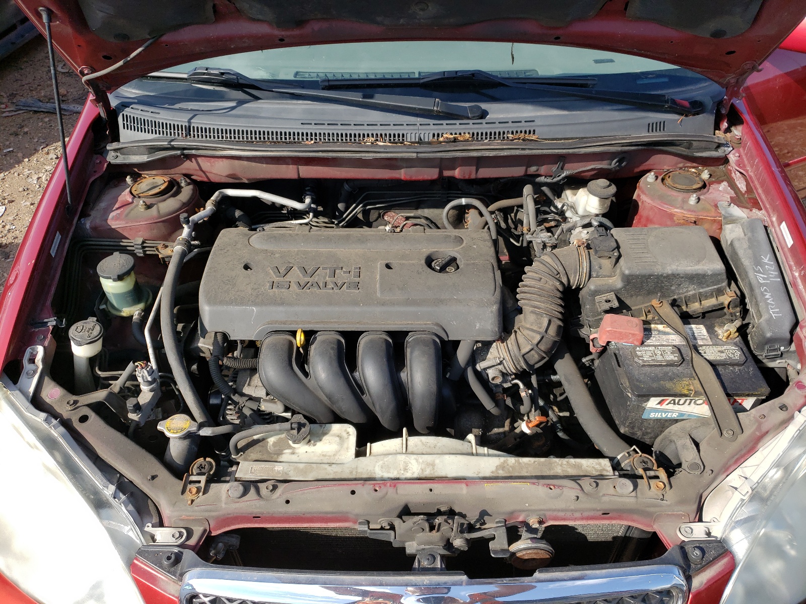 Photo 7 from auction – 2008 TOYOTA COROLLA CE with VIN 1NXBR32E78Z014311