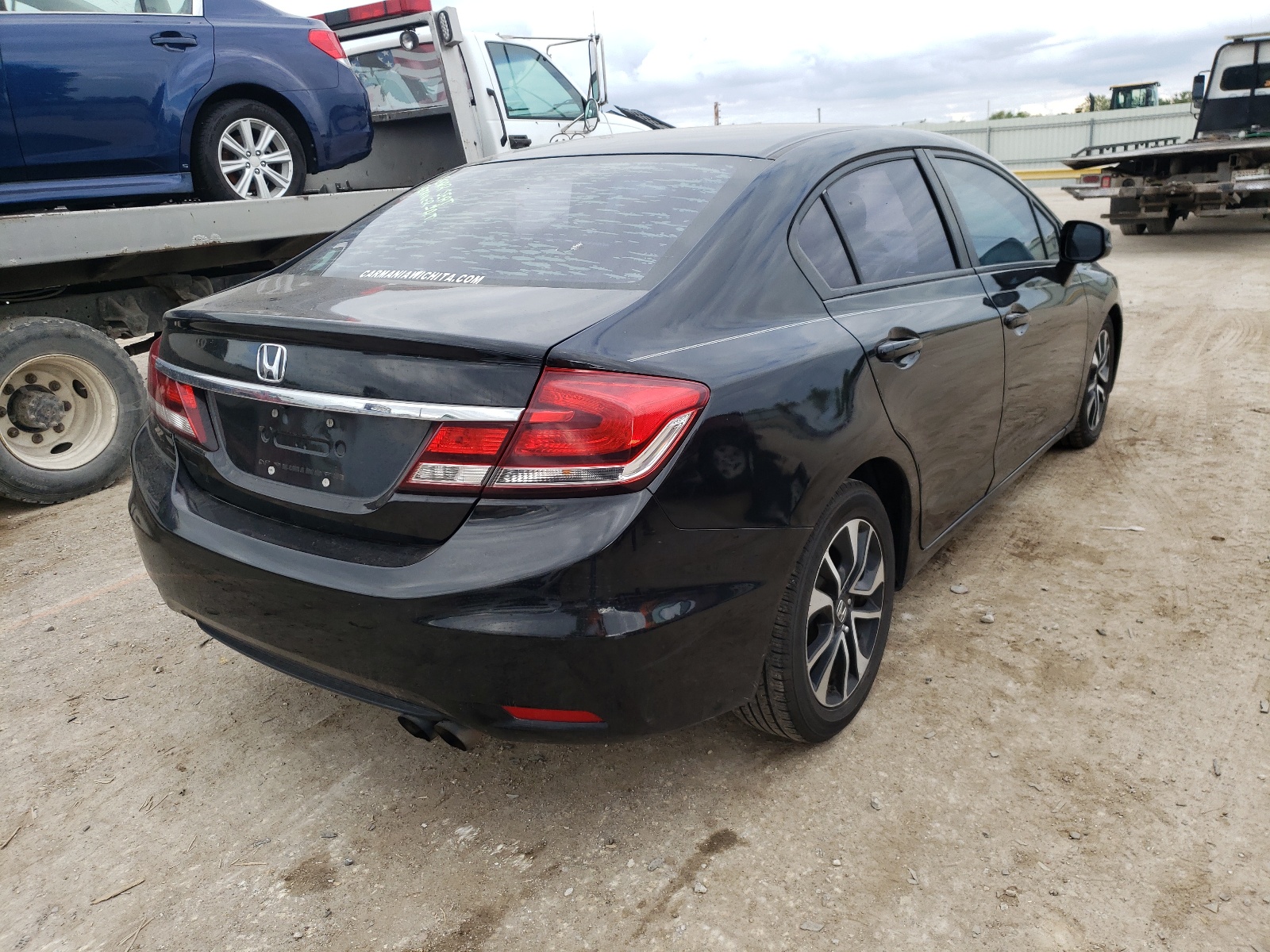 Photo 4 from auction – 2013 HONDA CIVIC EX with VIN 2HGFB2F87DH521829