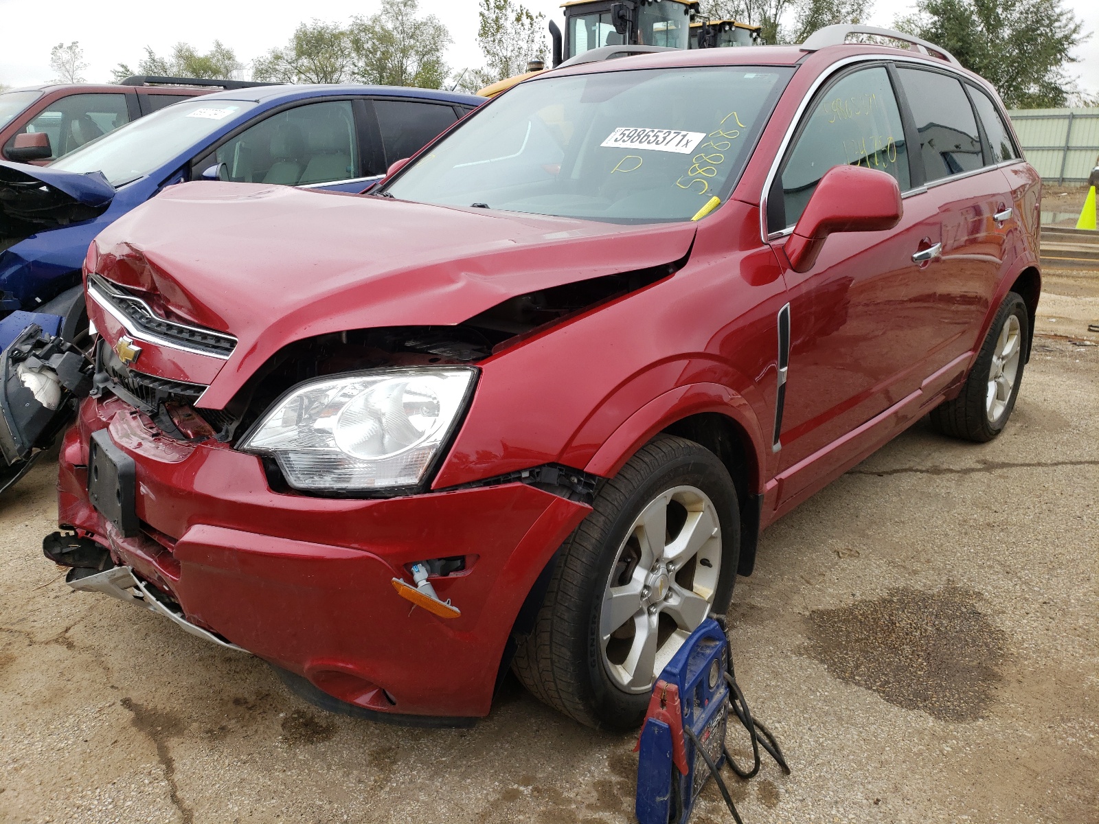 Photo 2 from auction – 2014 CHEVROLET CAPTIVA LT with VIN 3GNAL4EK9ES588887