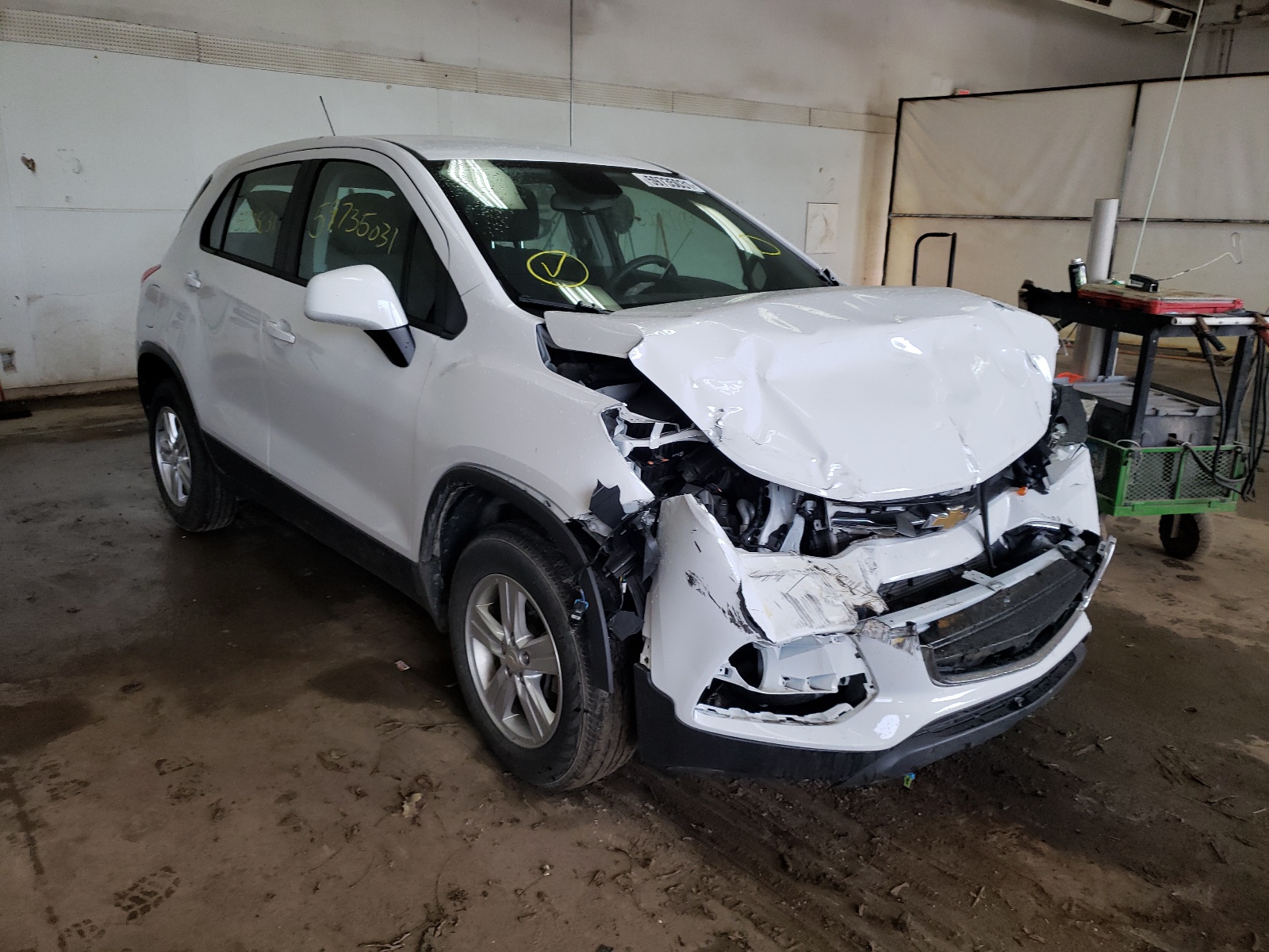 Zdjęcie 1 z aukcji – 2019 CHEVROLET TRAX LS z VIN 3GNCJNSB2KL358221
