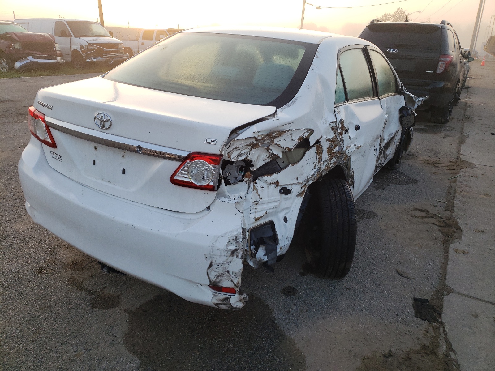 Photo 4 from auction – 2013 TOYOTA COROLLA BA with VIN 2T1BU4EE1DC031276