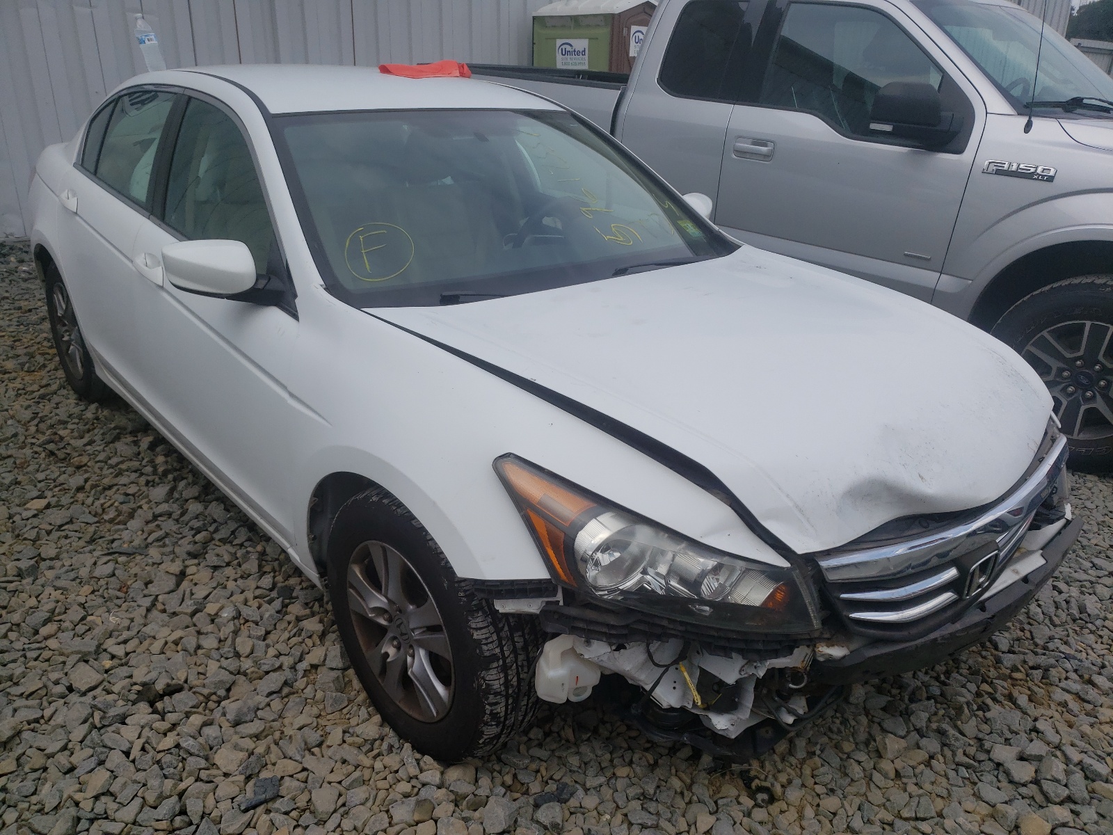 HONDA ACCORD SE 2012 with VIN 1HGCP2F67CA078436 - Photo from auction