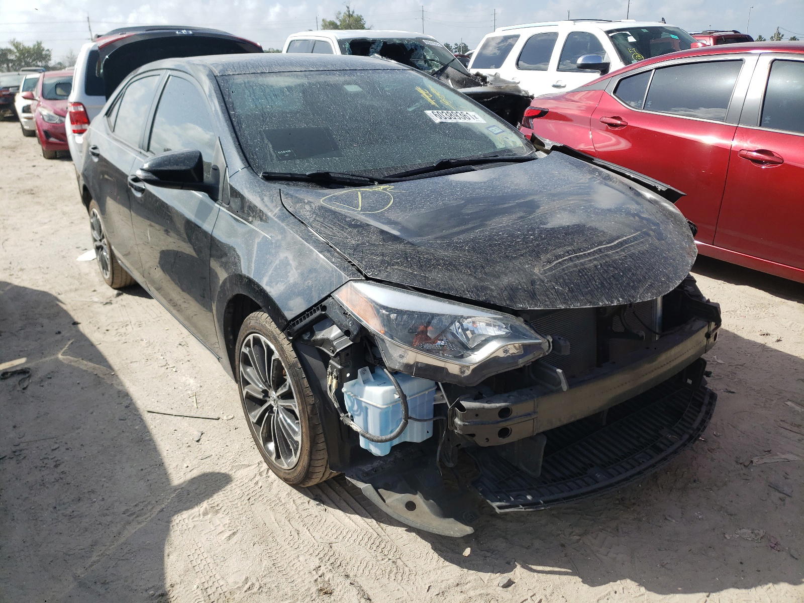 TOYOTA COROLLA L 2014 with VIN 2T1BURHE2EC194559 - Photo from auction