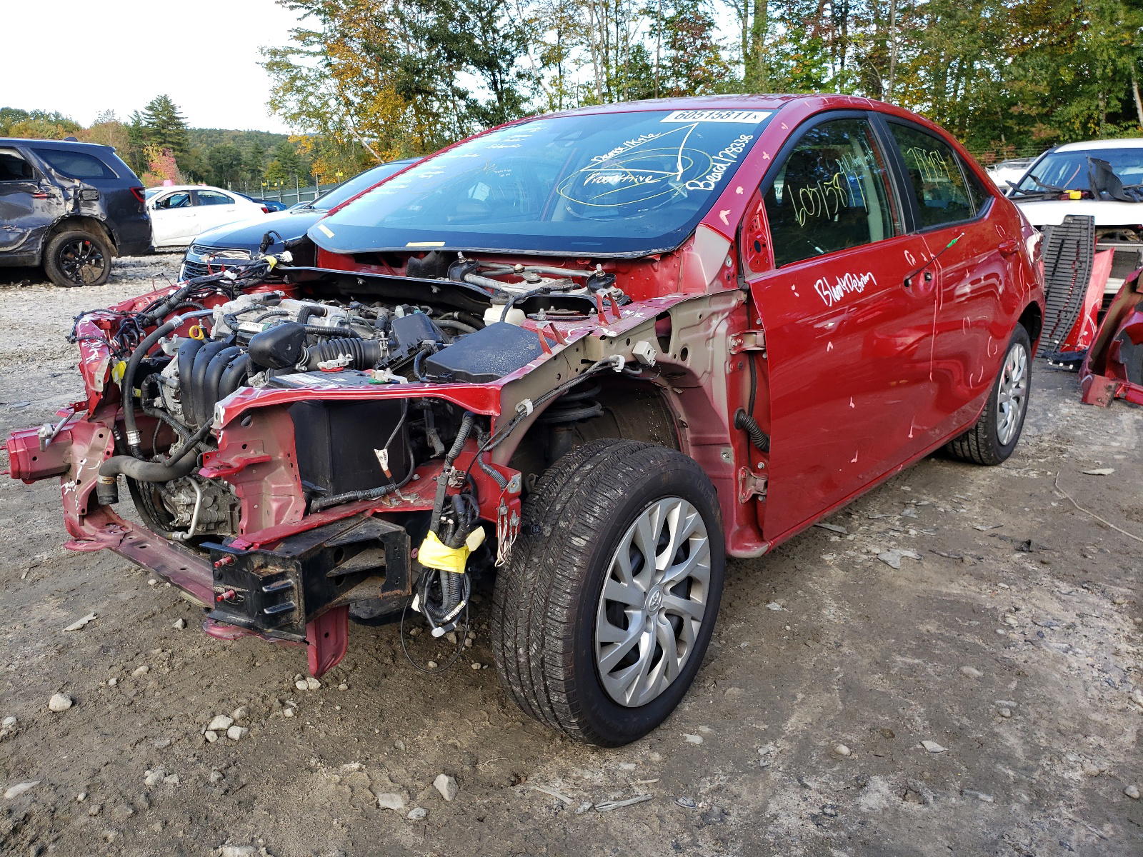 Photo 2 from auction – 2017 TOYOTA COROLLA L with VIN 2T1BURHEXHC839804