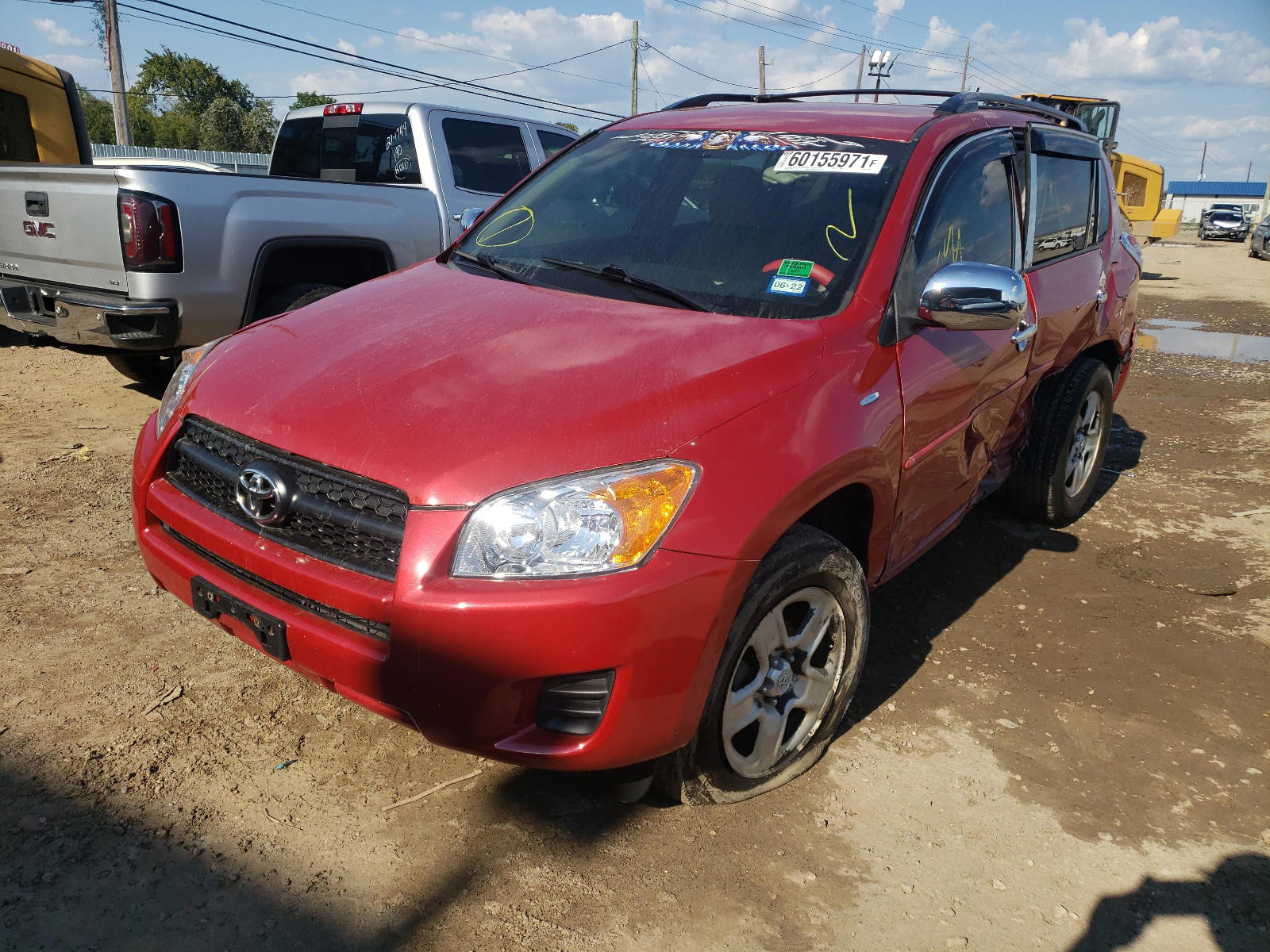 Photo 2 from auction – 2010 TOYOTA RAV4 with VIN 2T3ZF4DV5AW028828