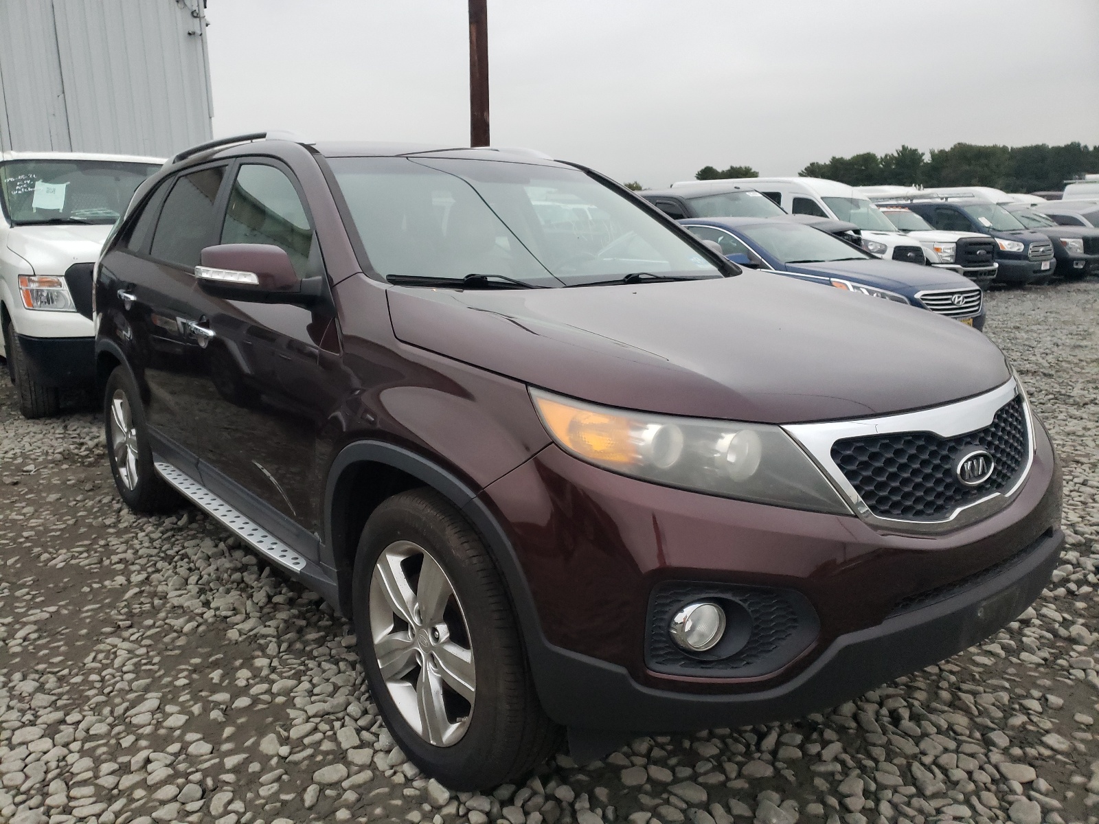 Photo 1 from auction – 2012 KIA SORENTO EX with VIN 5XYKU4A62CG219631