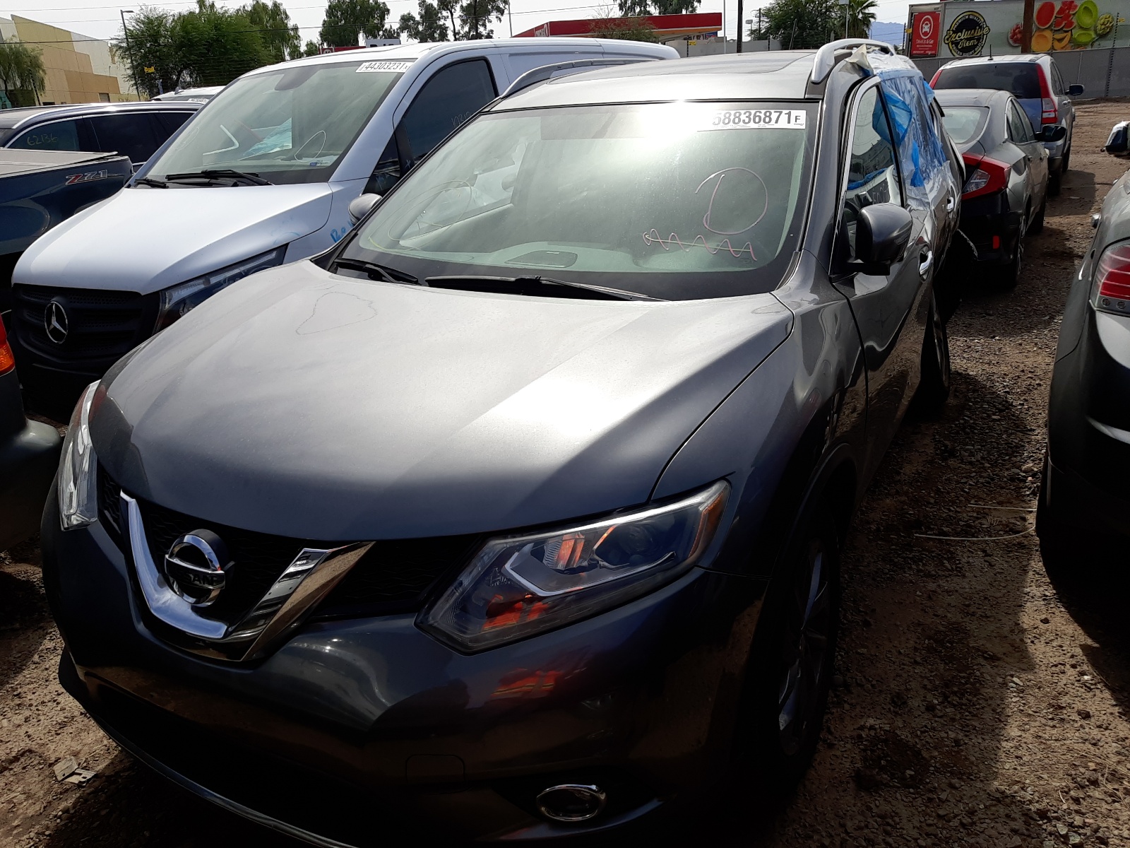 Photo 2 from auction – 2016 NISSAN ROGUE S with VIN 5N1AT2MT1GC831958