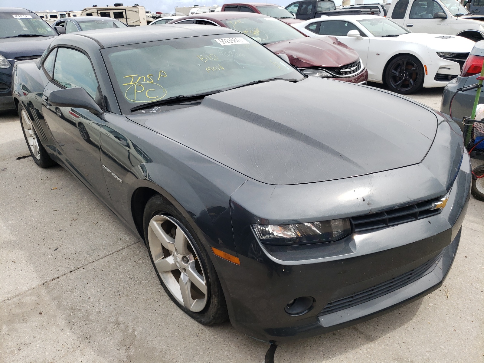 CHEVROLET CAMARO LT 2015 with VIN 2G1FD1E32F9241282 - Photo from auction