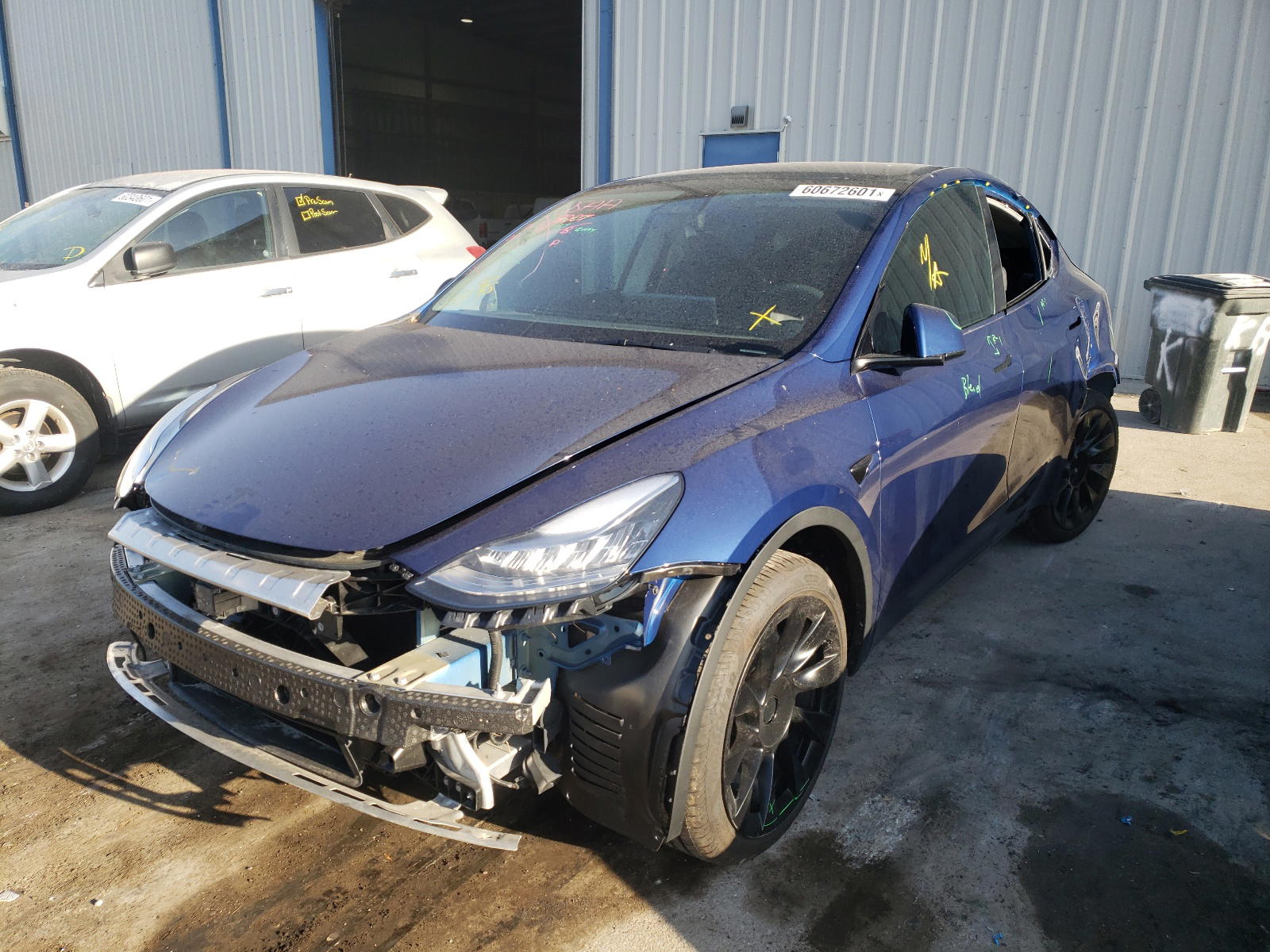 Photo 2 from auction – 2021 TESLA MODEL Y with VIN 5YJYGAEEXMF149094