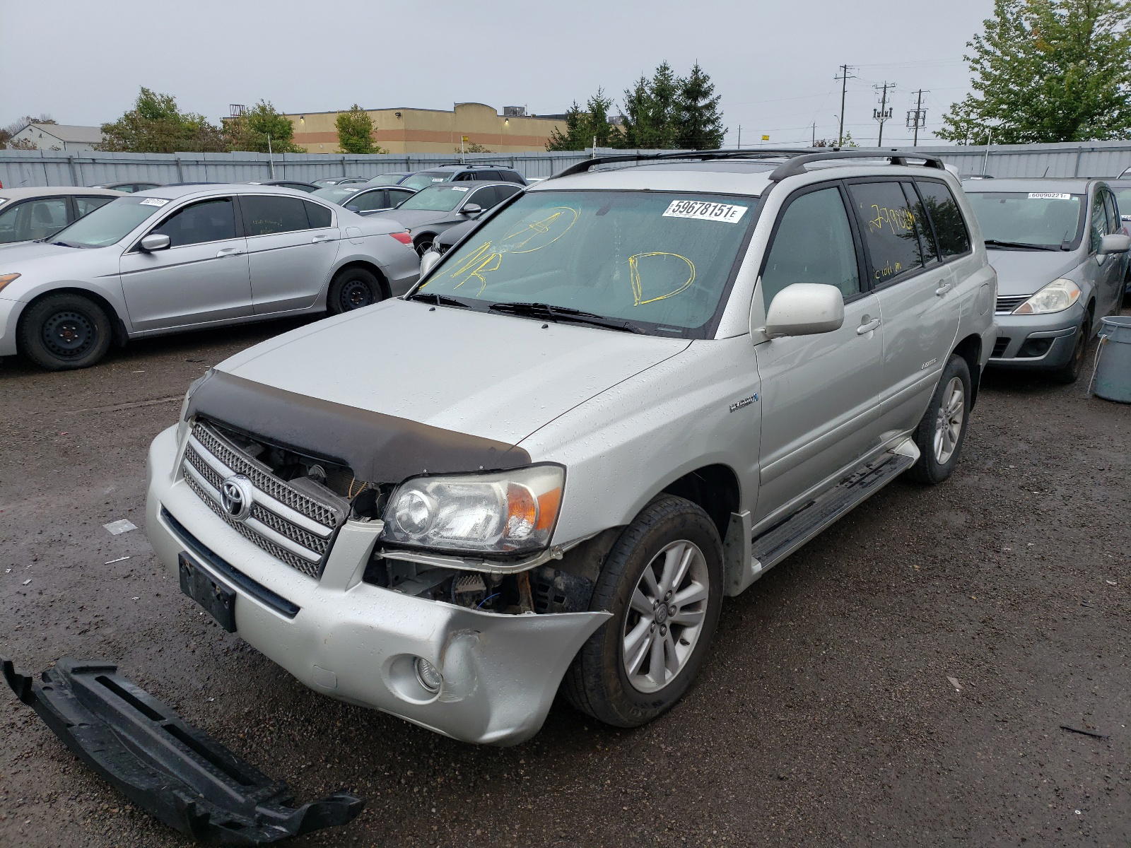 Photo 2 from auction – 2006 TOYOTA HIGHLANDER with VIN JTEEW21A860032898