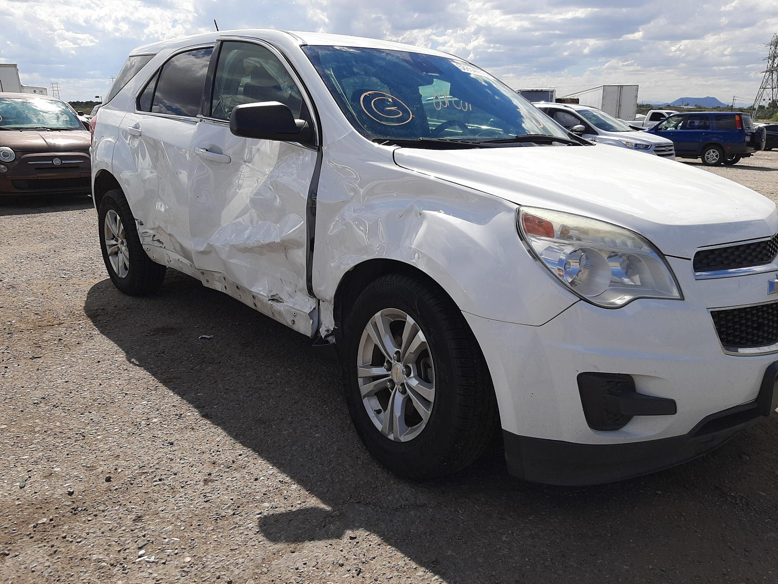 Photo 9 from auction – 2014 CHEVROLET EQUINOX LS with VIN 2GNFLEEK4E6167329