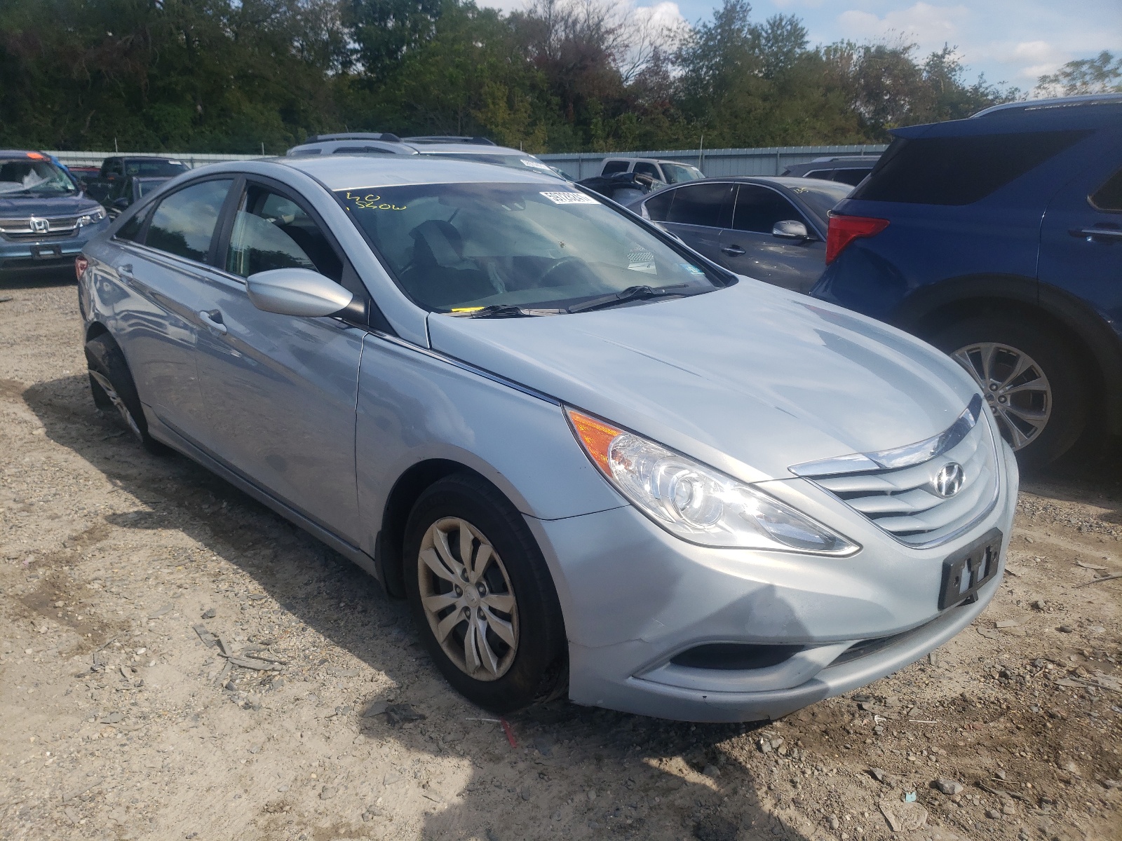 HYUNDAI SONATA GLS 2011 with VIN 5NPEB4AC2BH210153 - Photo from auction