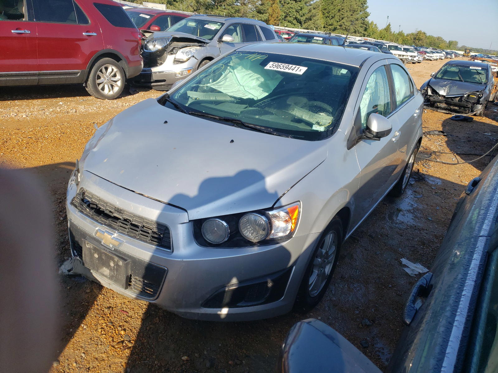 Photo 2 from auction – 2014 CHEVROLET SONIC LT with VIN 1G1JC5SH3E4153041