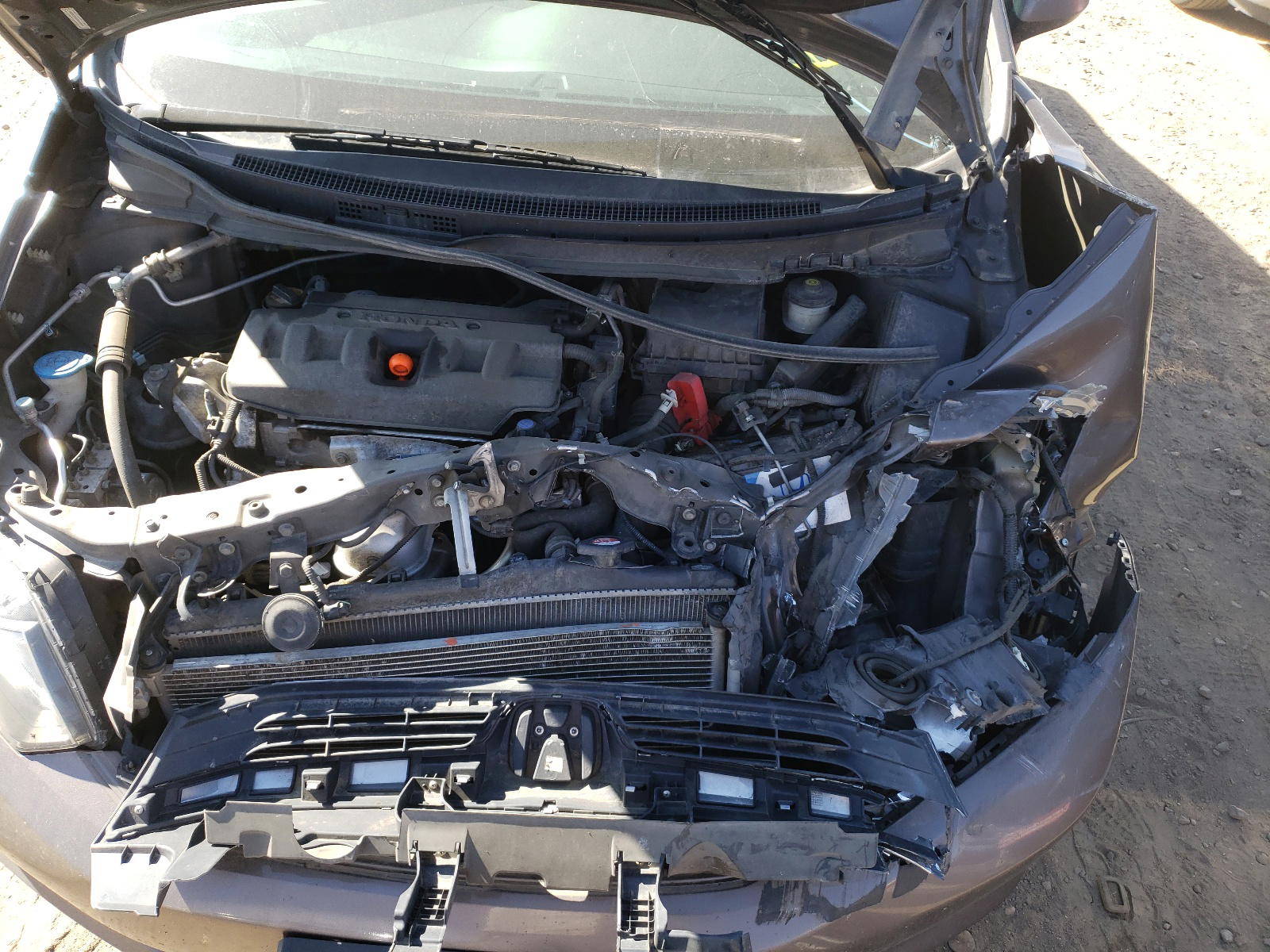 Photo 7 from auction – 2012 HONDA CIVIC LX with VIN 2HGFB2F53CH537675