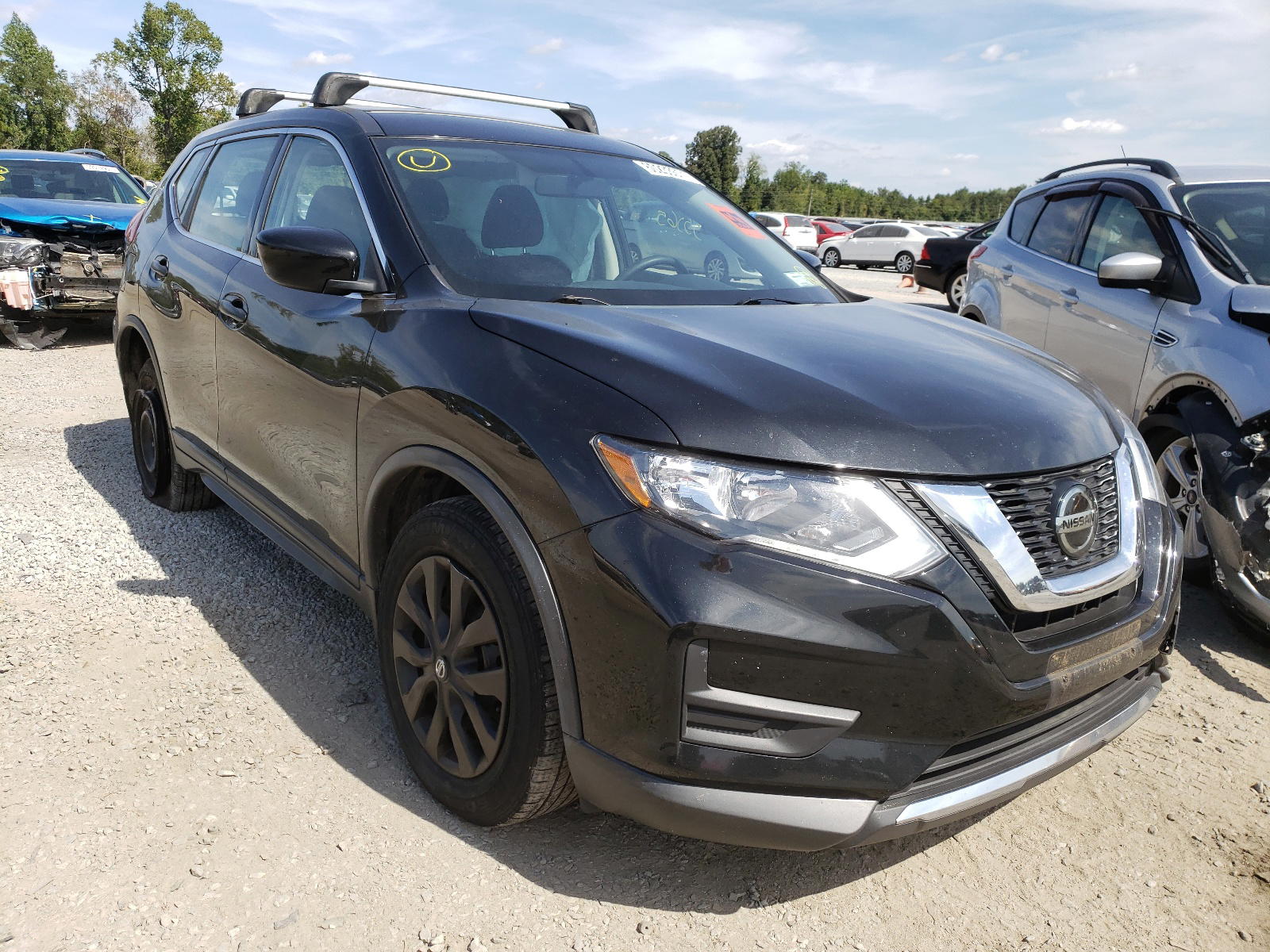 NISSAN ROGUE S 2018 with VIN KNMAT2MVXJP566754 - Photo from auction
