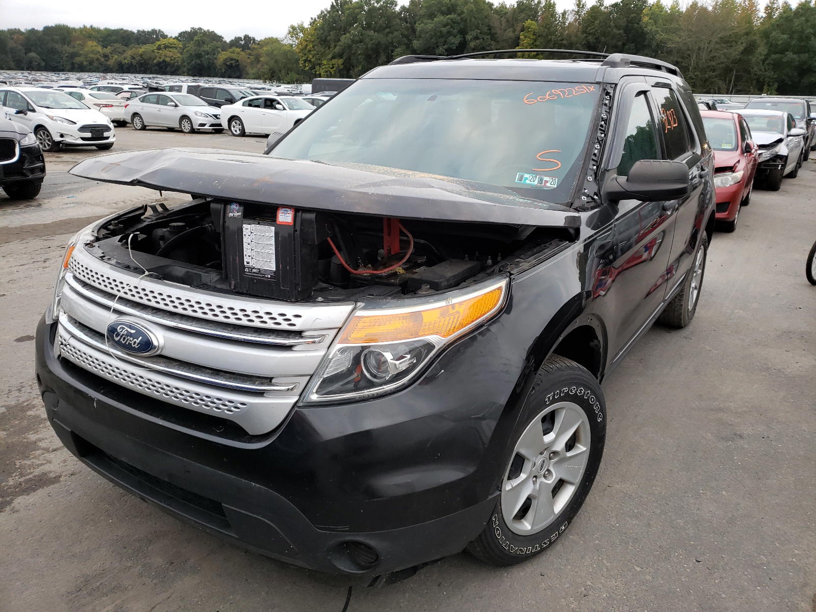 Photo 15 from auction – 2013 FORD EXPLORER with VIN 1FM5K8B88DGB31364
