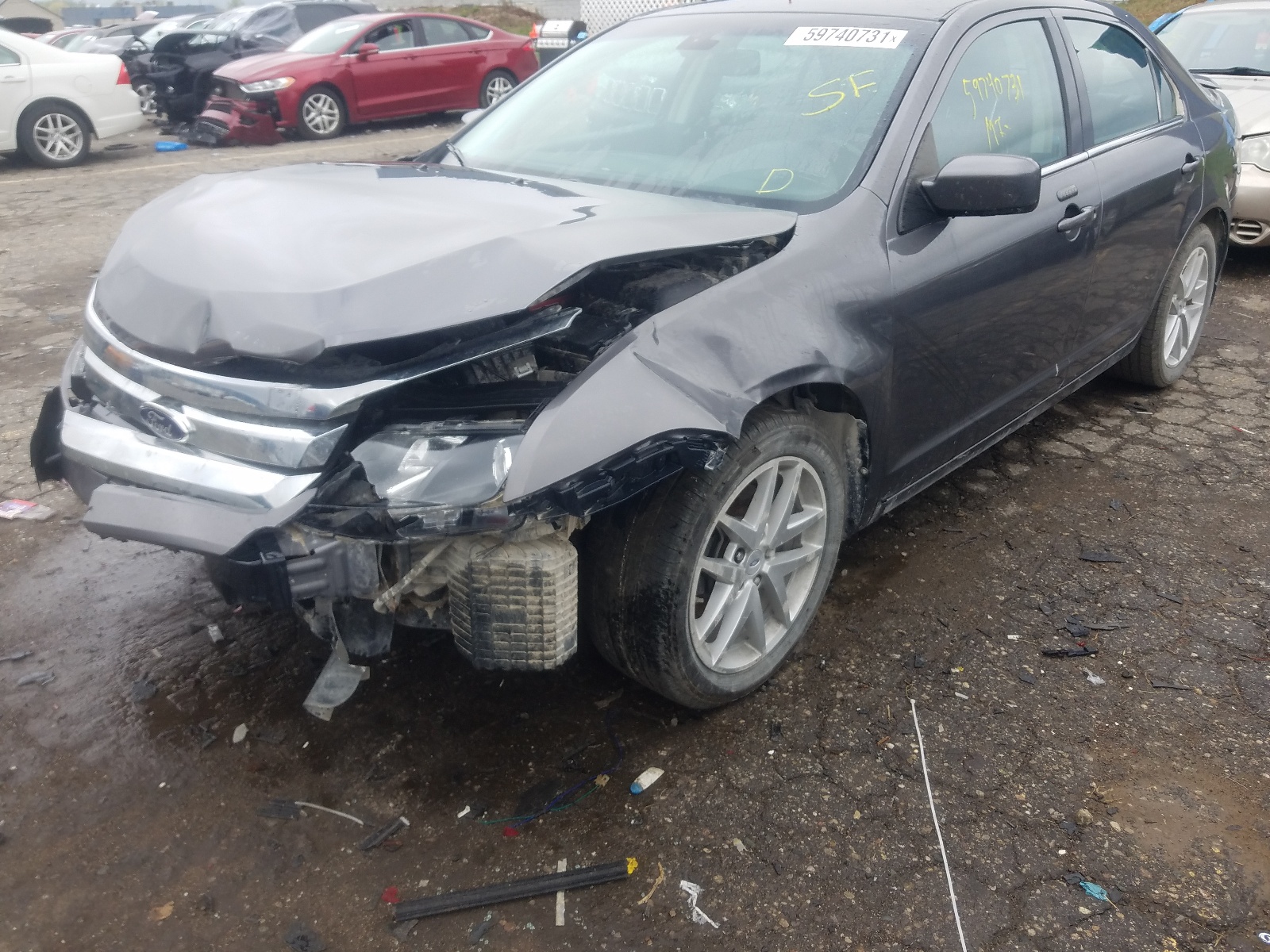 Photo 2 from auction – 2012 FORD FUSION SEL with VIN 3FAHP0JA6CR393342
