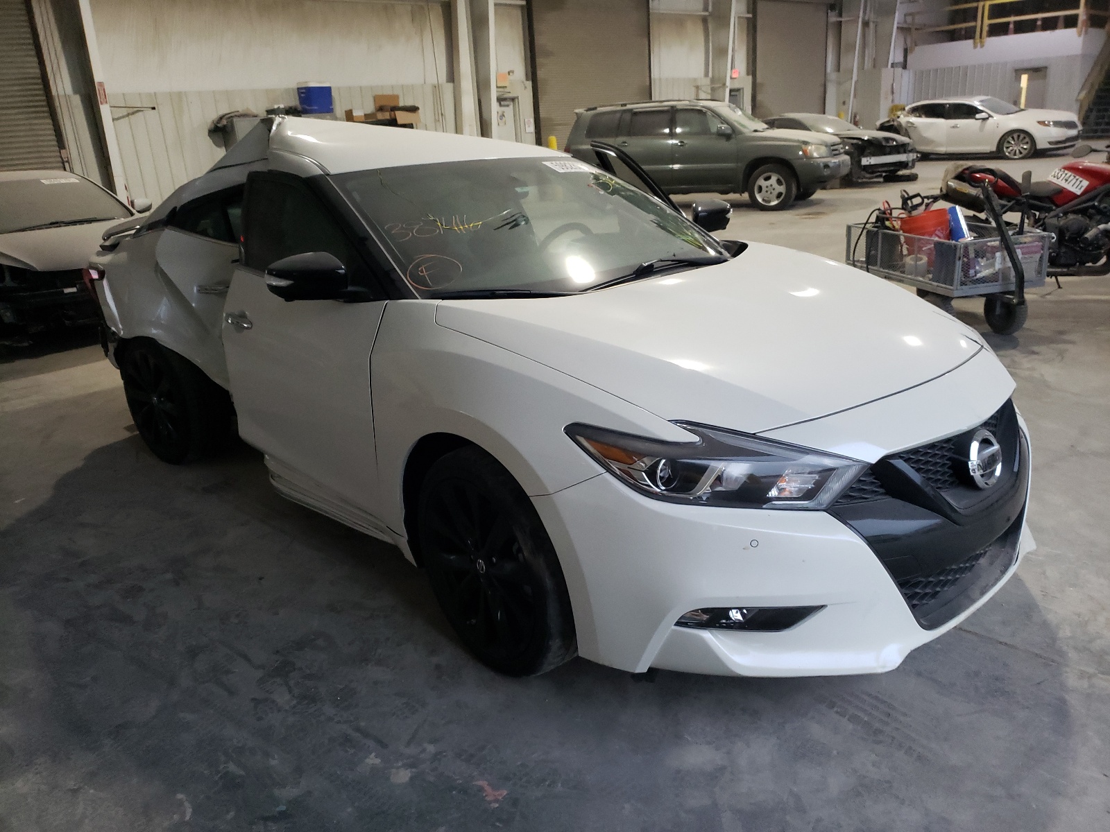 Photo 1 from auction – 2018 NISSAN MAXIMA 3.5 with VIN 1N4AA6AP4JC387416